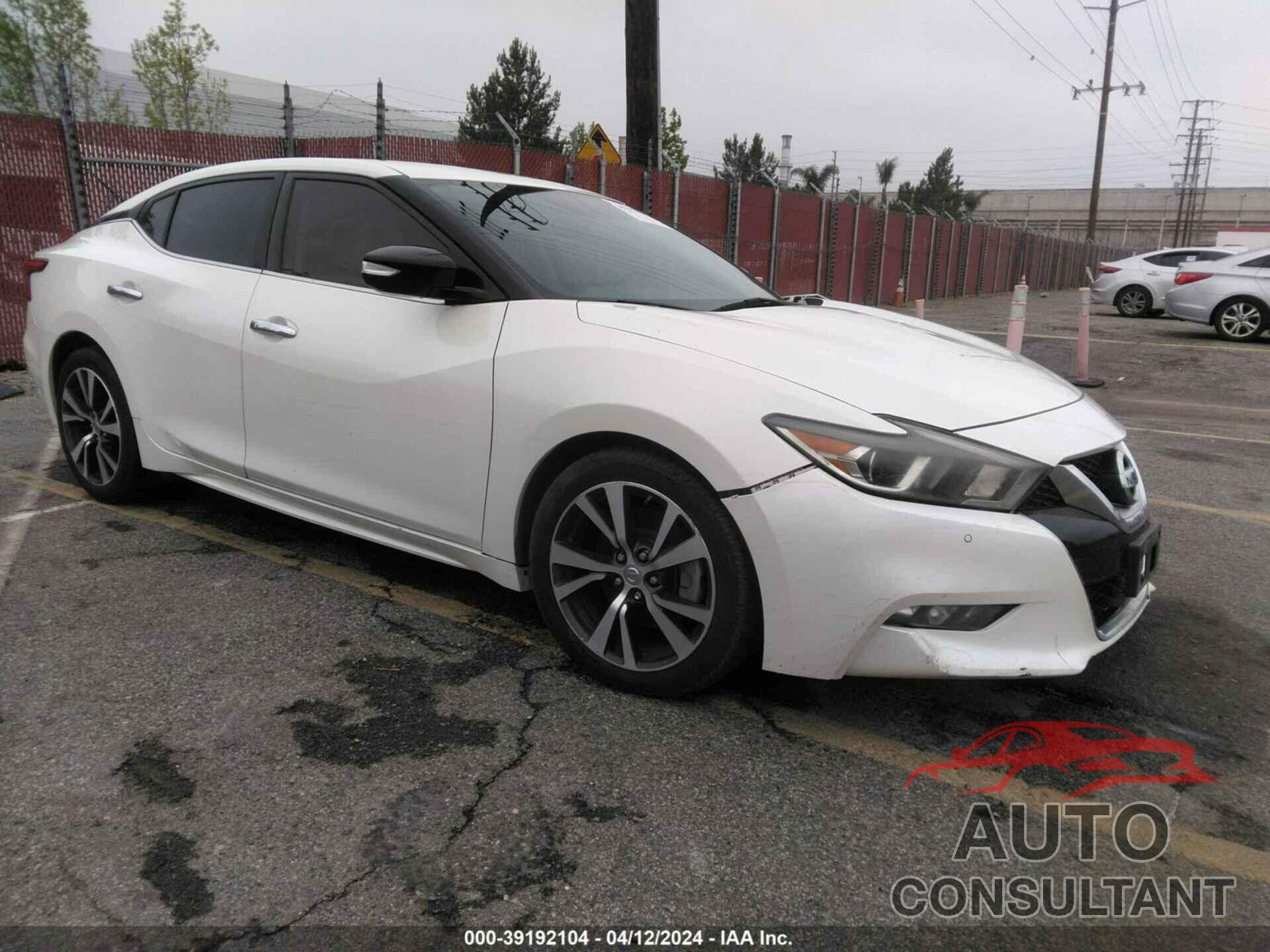 NISSAN MAXIMA 2016 - 1N4AA6AP2GC447573