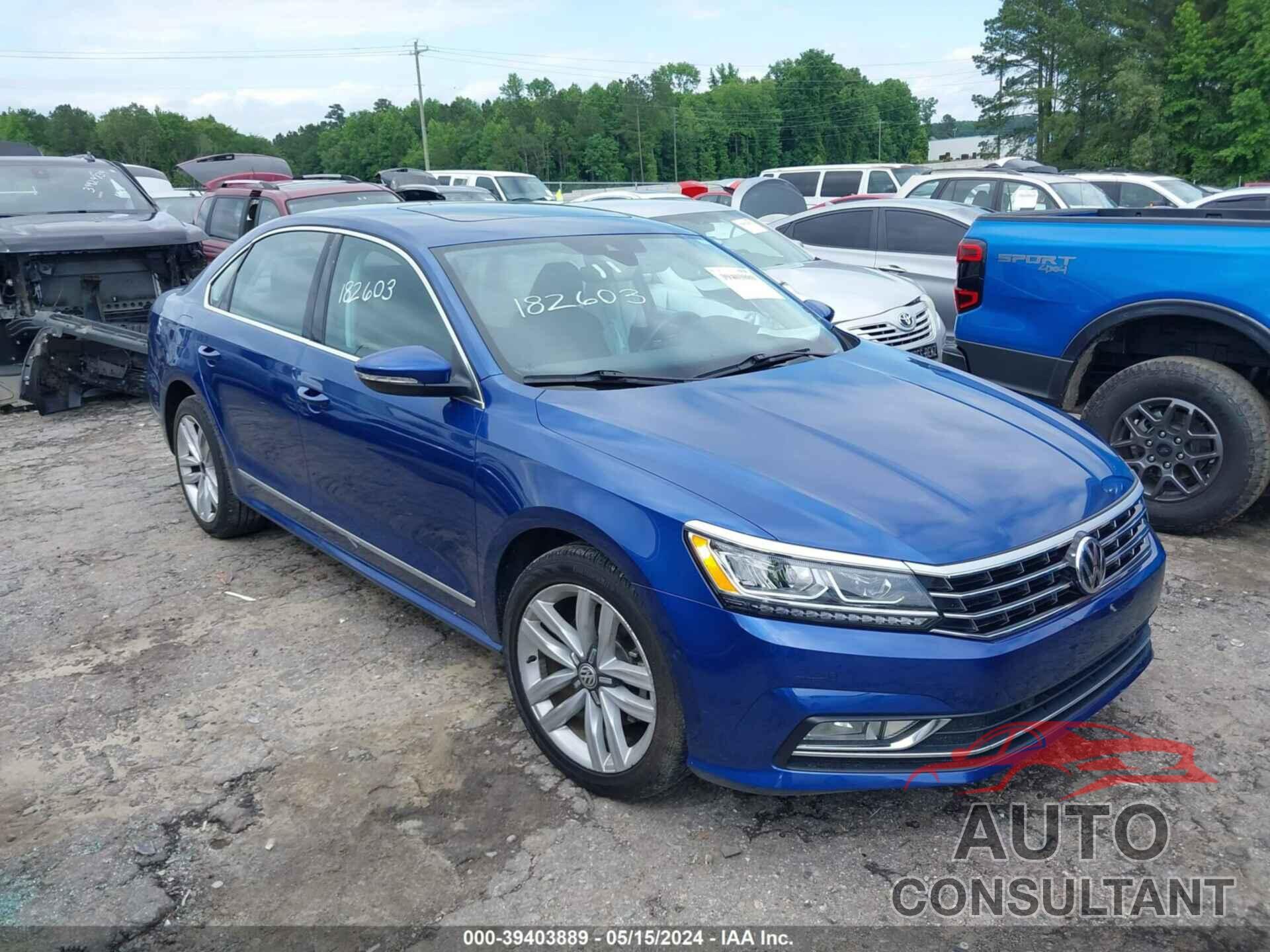 VOLKSWAGEN PASSAT 2017 - 1VWCT7A3XHC015750