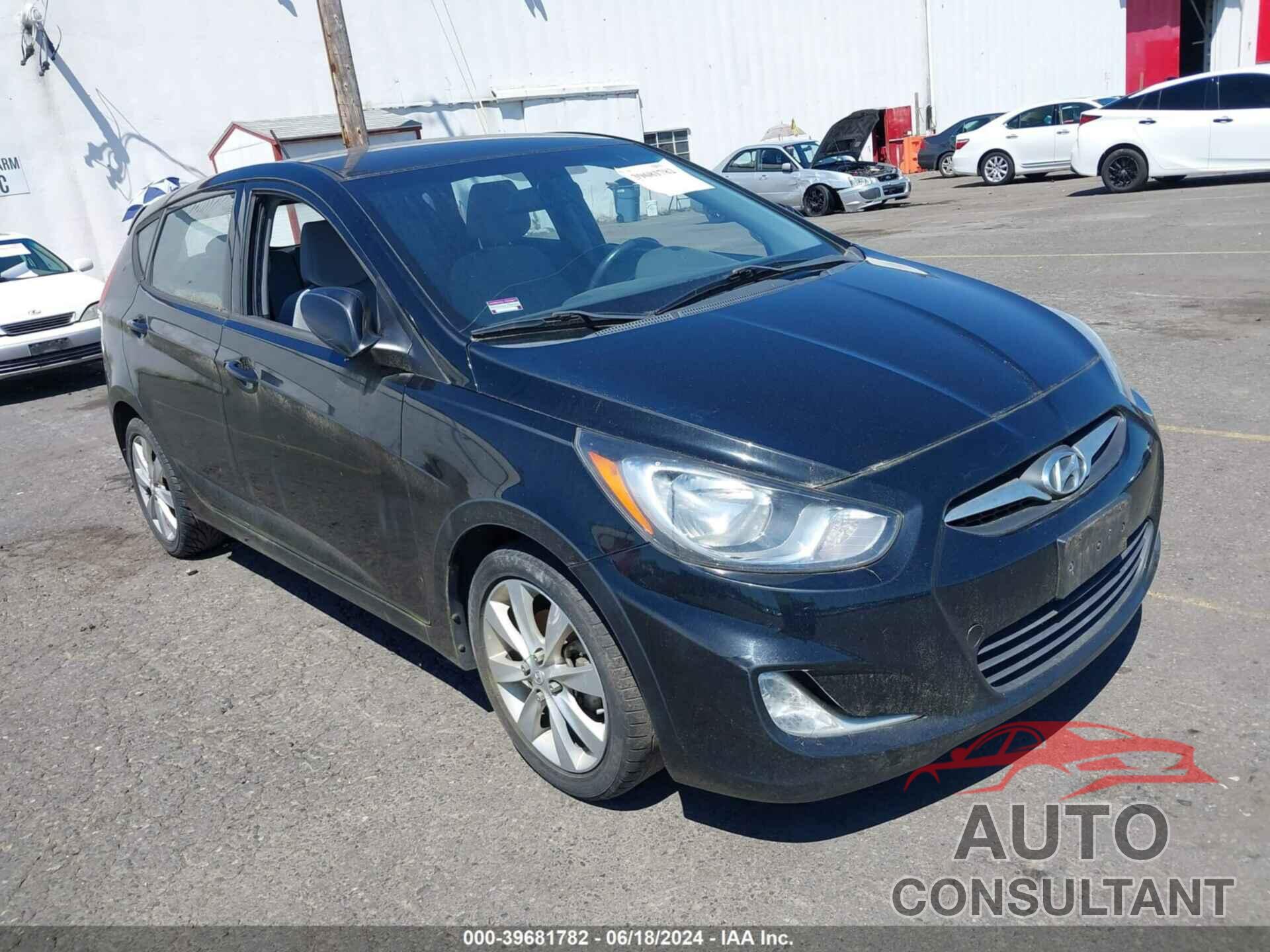 HYUNDAI ACCENT 2012 - KMHCU5AE0CU021139