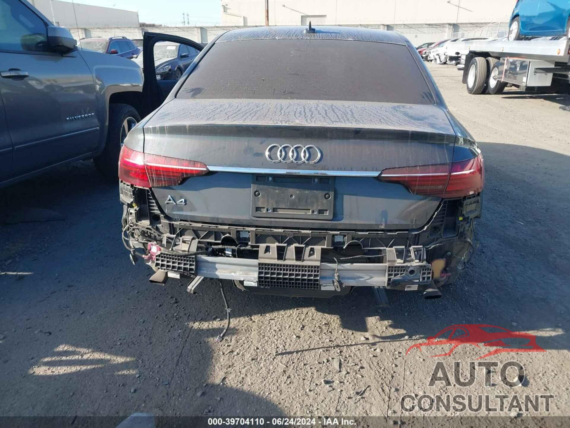 AUDI A4 2020 - WAUHMAF42LA057898