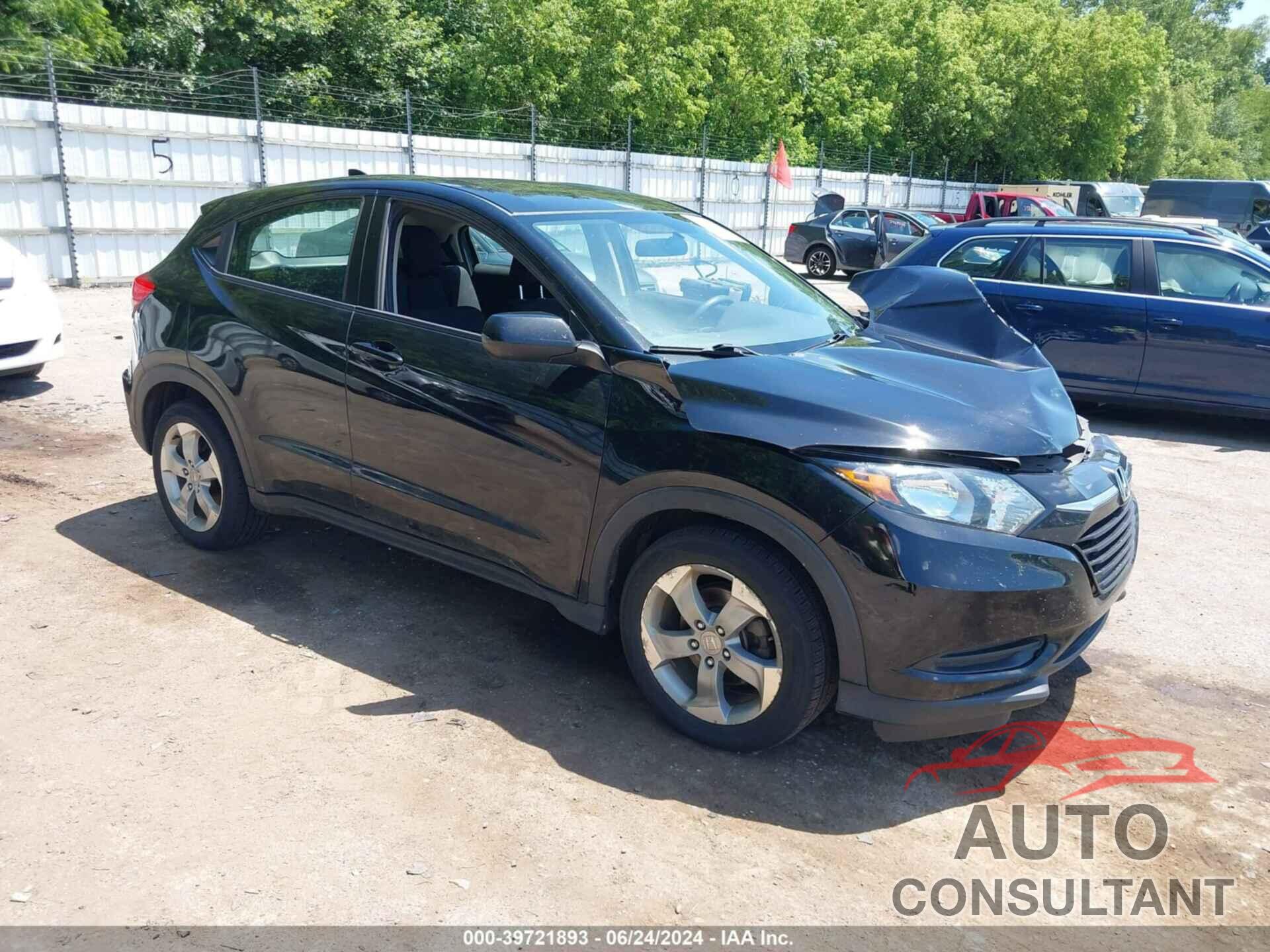HONDA HR-V 2016 - 3CZRU6H3XGM732943