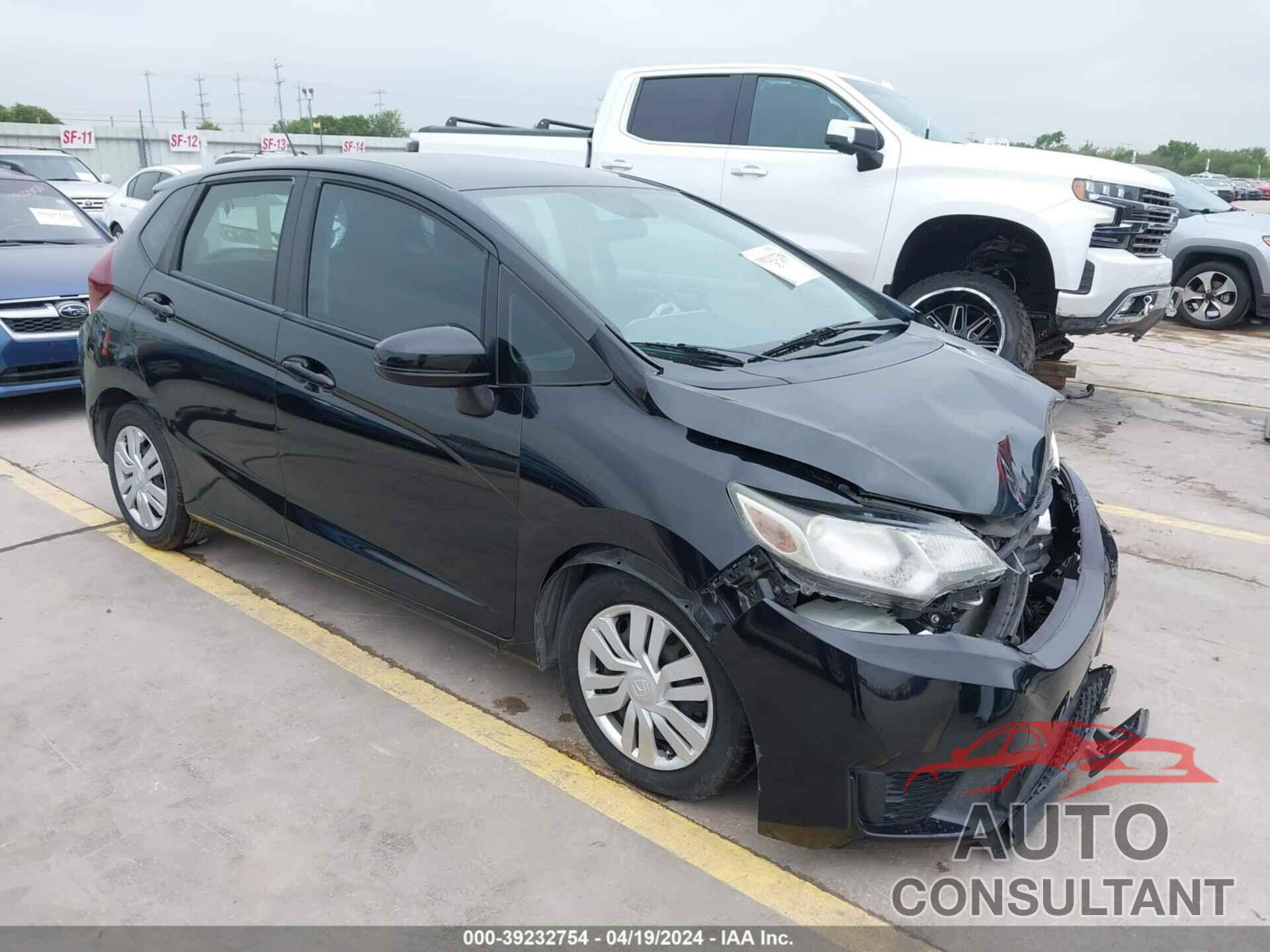 HONDA FIT 2016 - JHMGK5H57GX026990