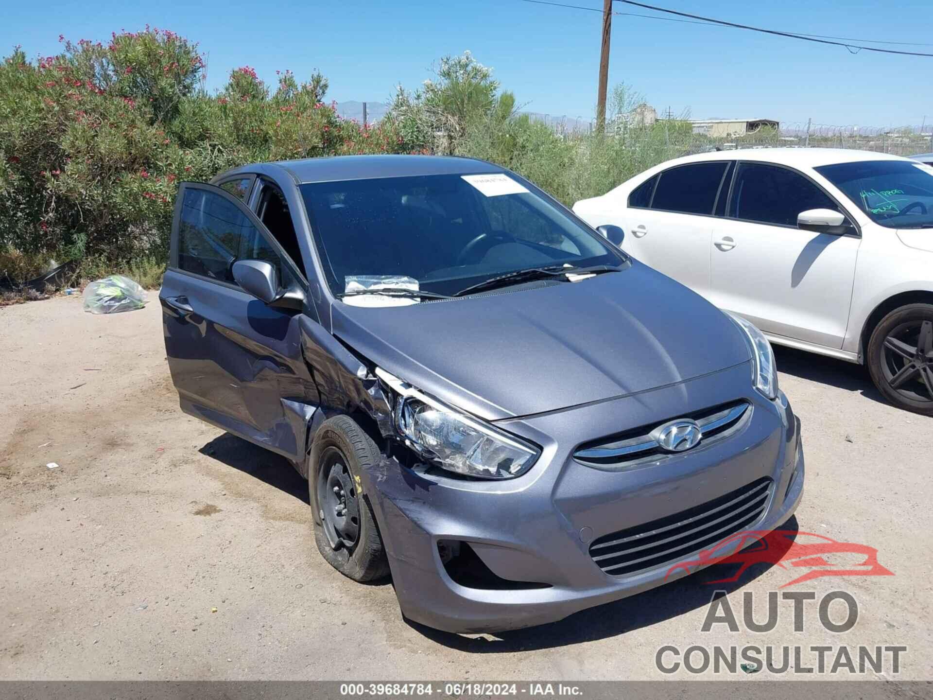 HYUNDAI ACCENT 2017 - KMHCT5AE3HU335104