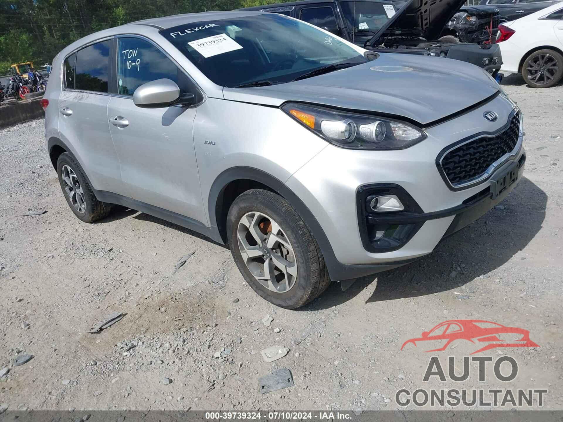 KIA SPORTAGE 2021 - KNDPMCAC5M7933564