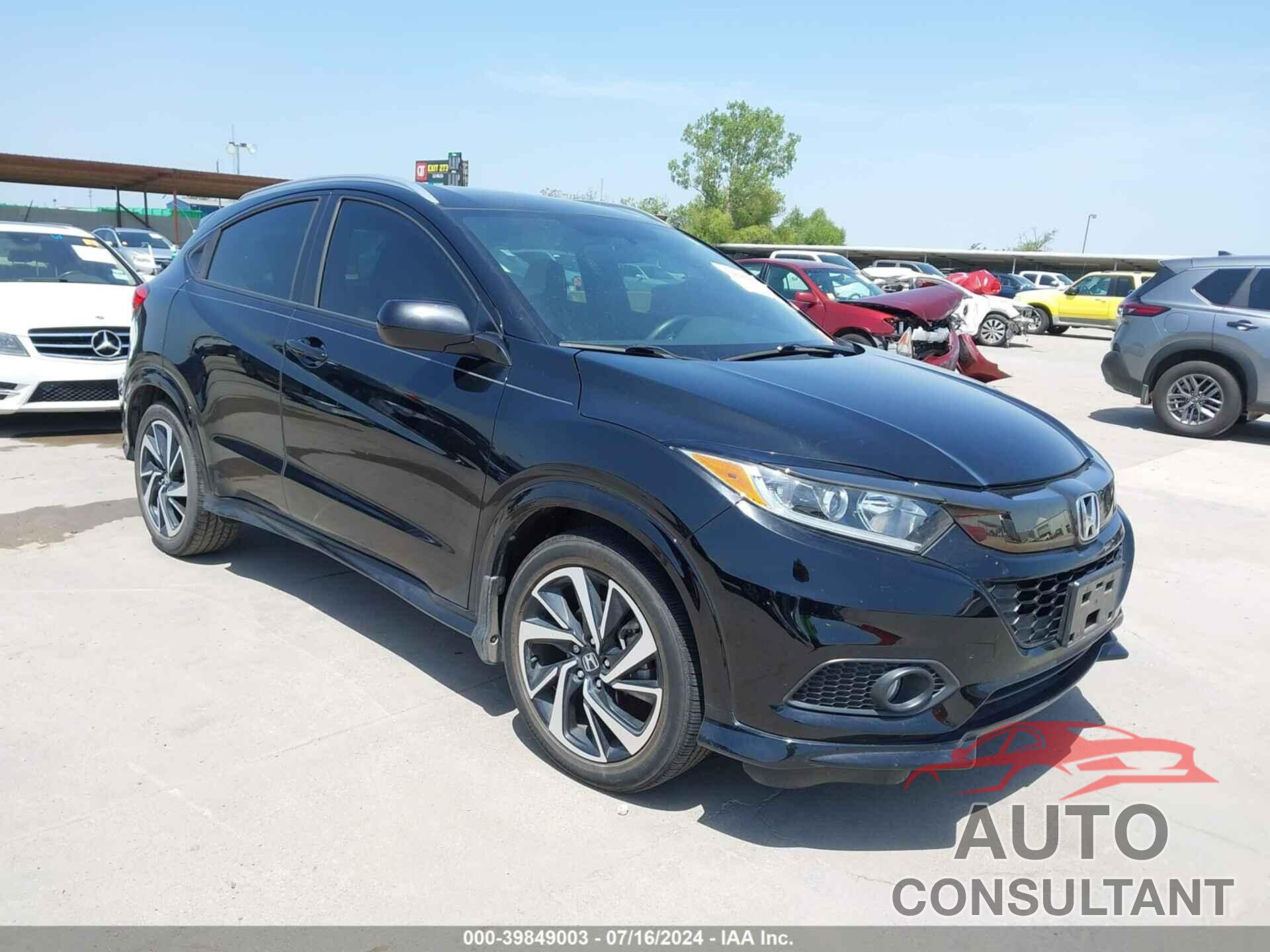 HONDA HR-V 2019 - 3CZRU5H1XKG713681