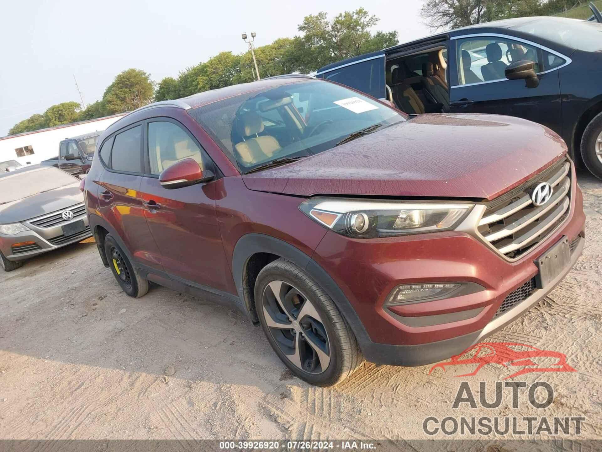 HYUNDAI TUCSON 2016 - KM8J3CA20GU076636