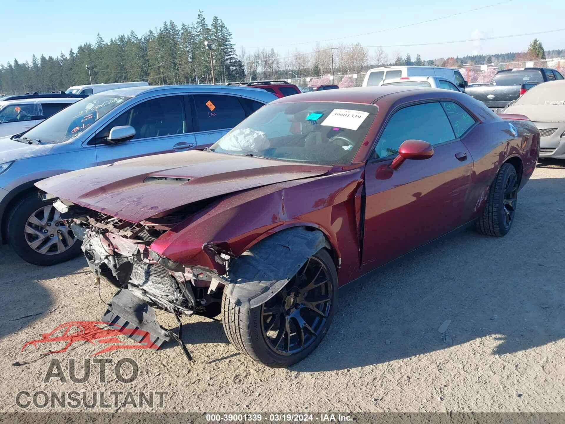 DODGE CHALLENGER 2019 - 2C3CDZAG1KH731461