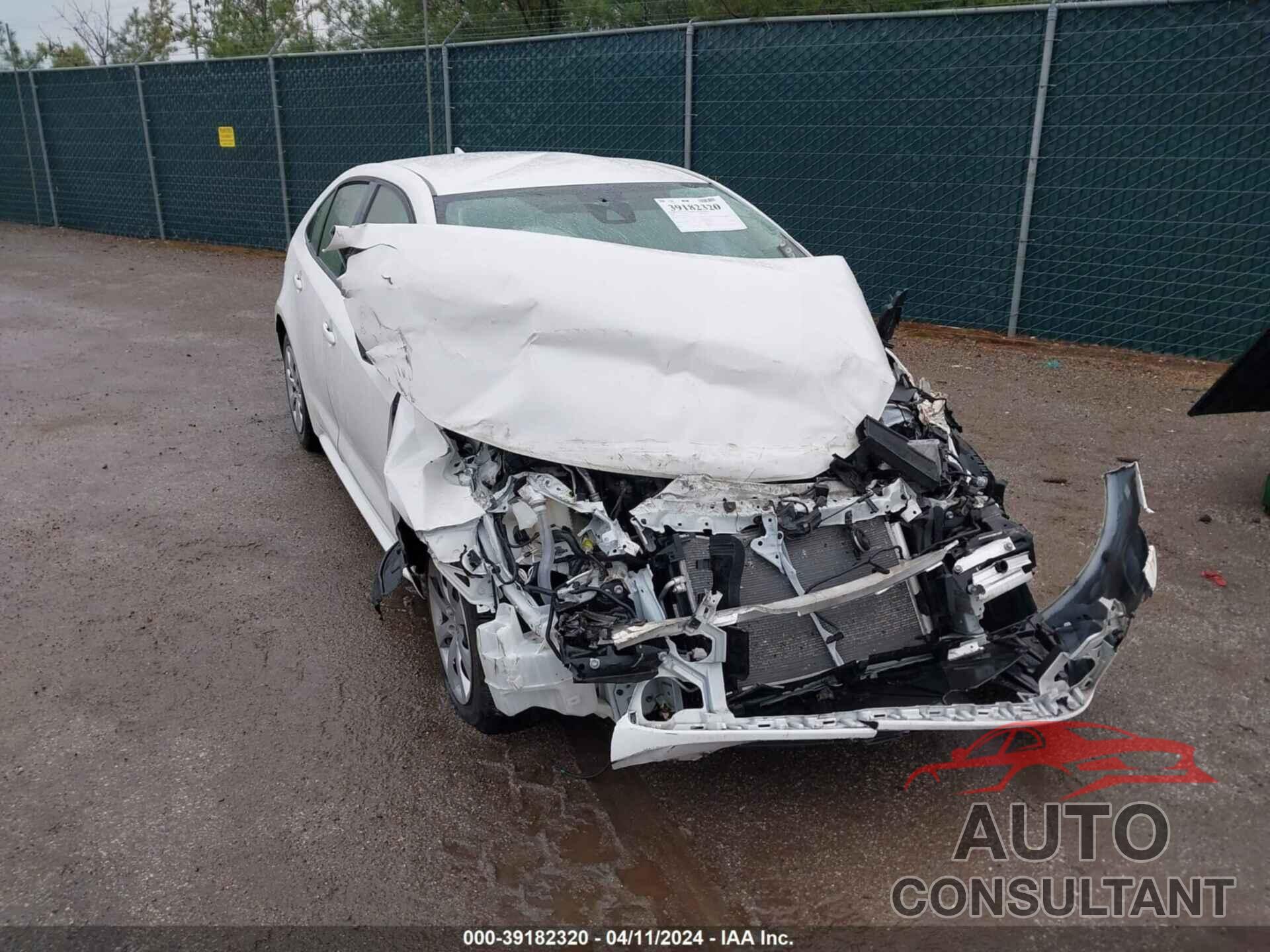 TOYOTA COROLLA 2020 - JTDEPRAE2LJ038229