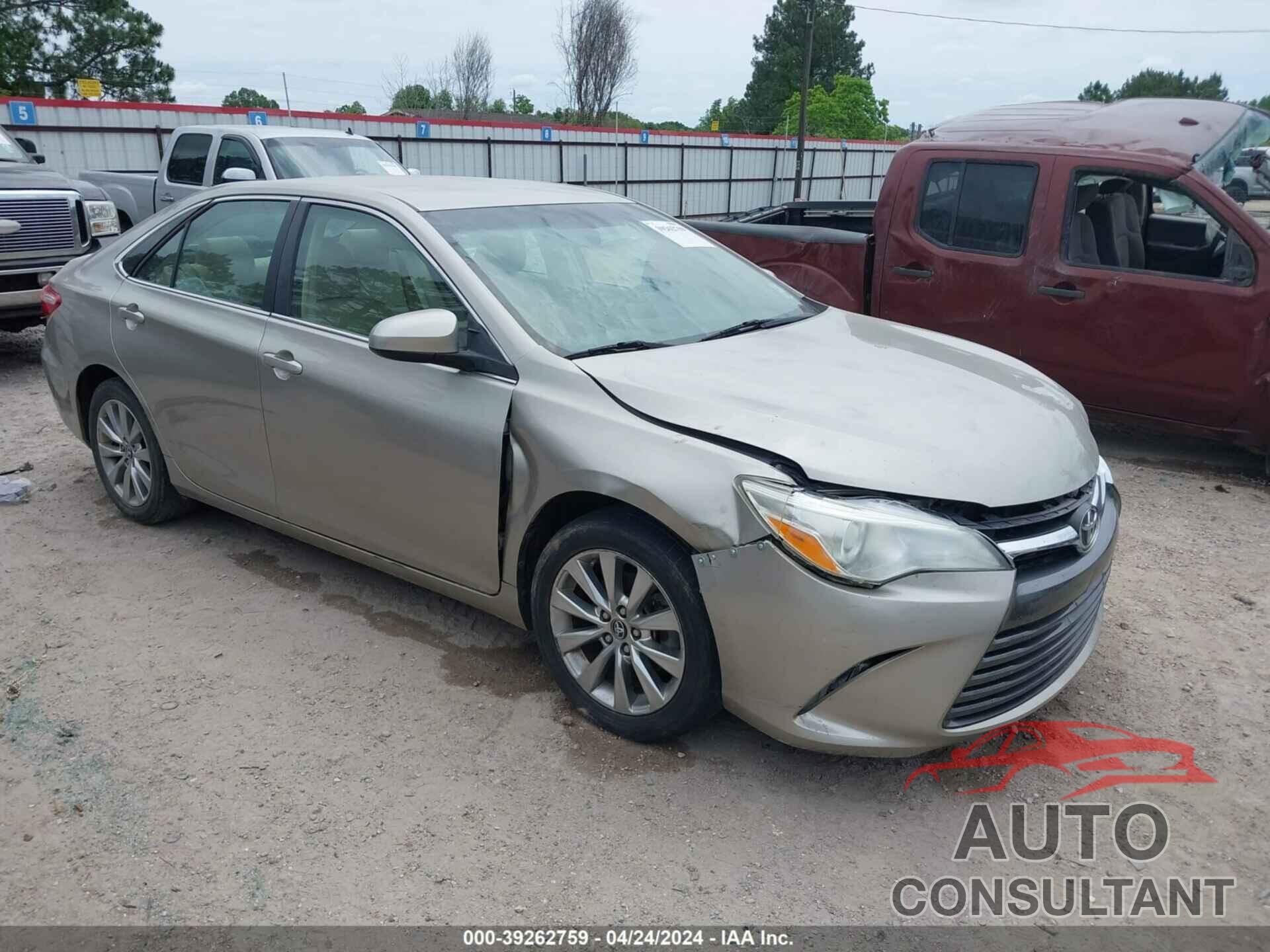 TOYOTA CAMRY 2016 - 4T4BF1FK7GR523350