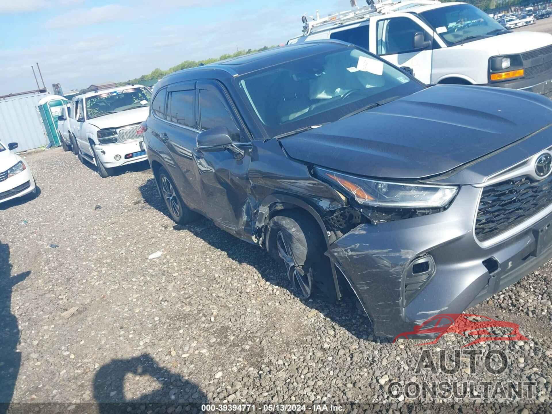 TOYOTA HIGHLANDER 2021 - 5TDGZRBH4MS132483