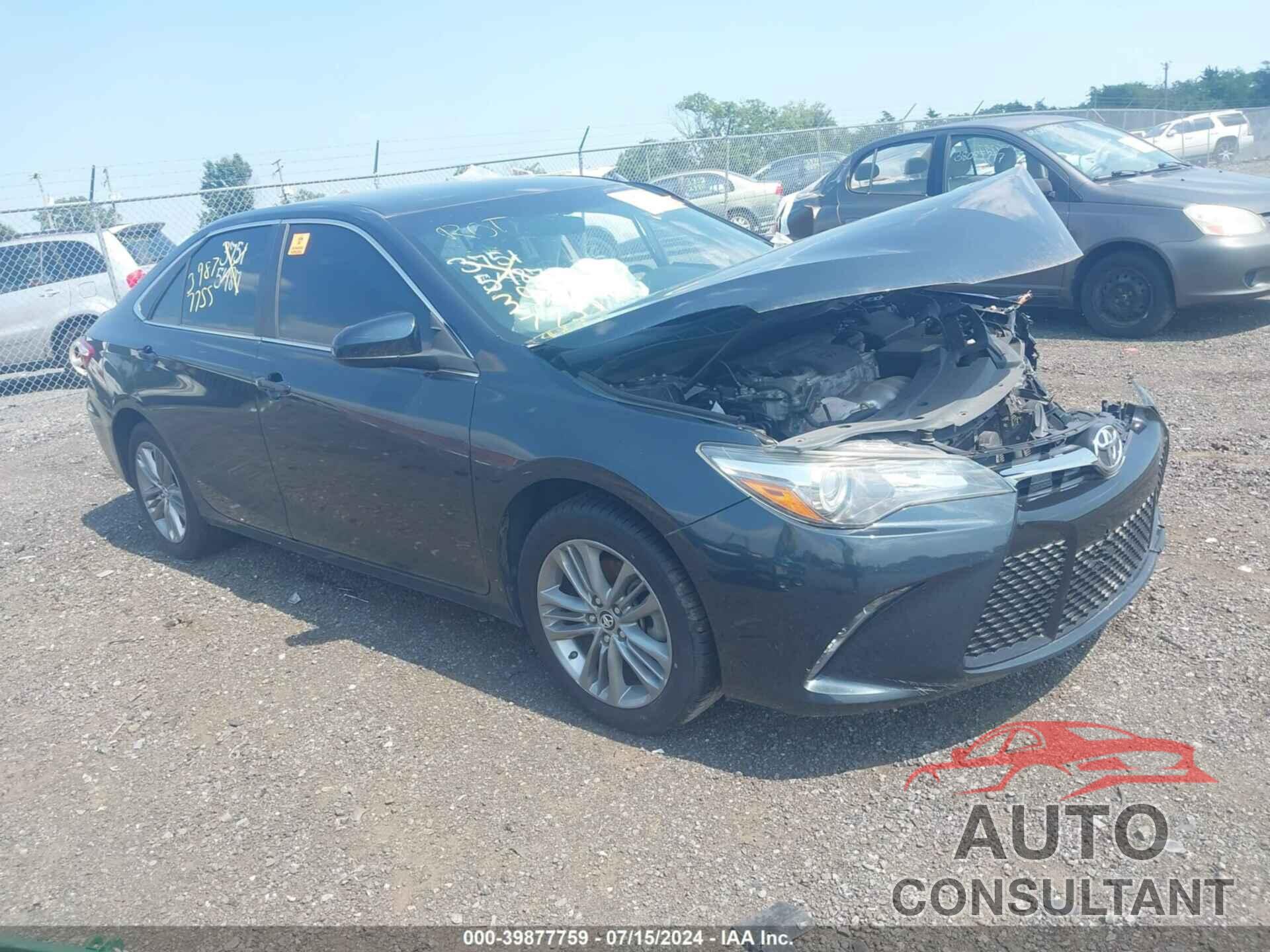 TOYOTA CAMRY 2016 - 4T1BF1FK7GU256849