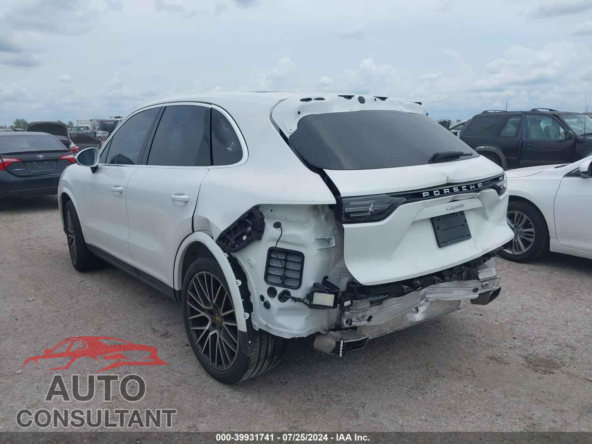 PORSCHE CAYENNE 2020 - WP1AA2AY0LDA02215