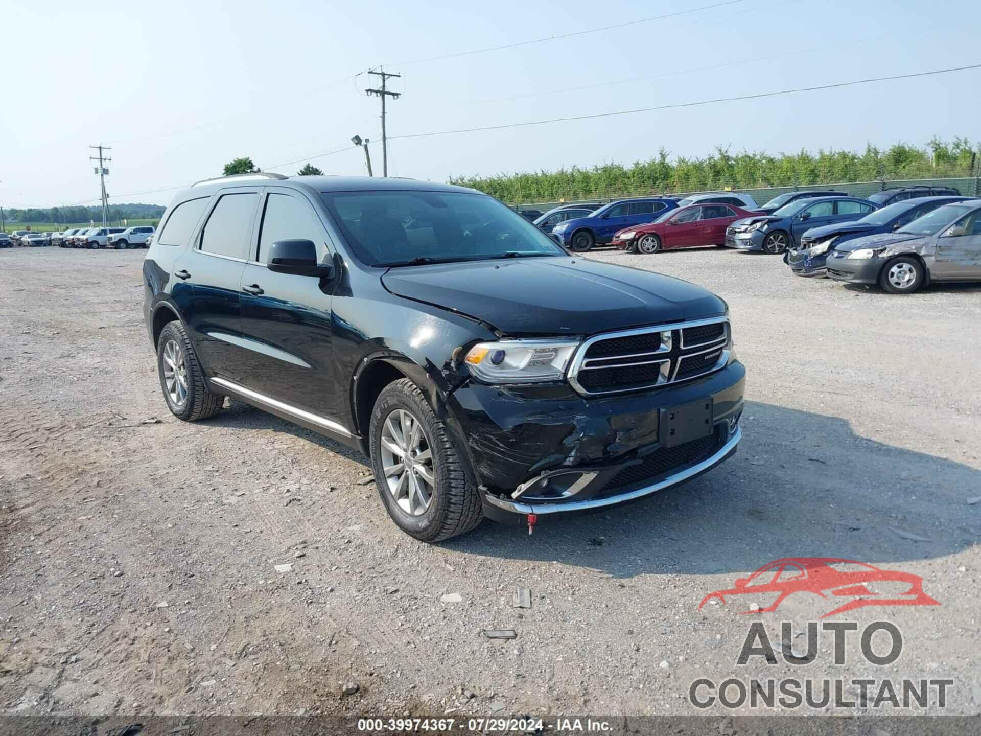 DODGE DURANGO 2017 - 1C4RDJAG8HC762225