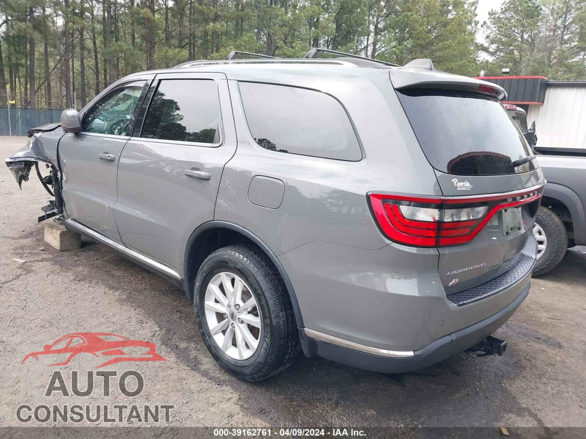 DODGE DURANGO 2019 - 1C4RDJAGXKC791541