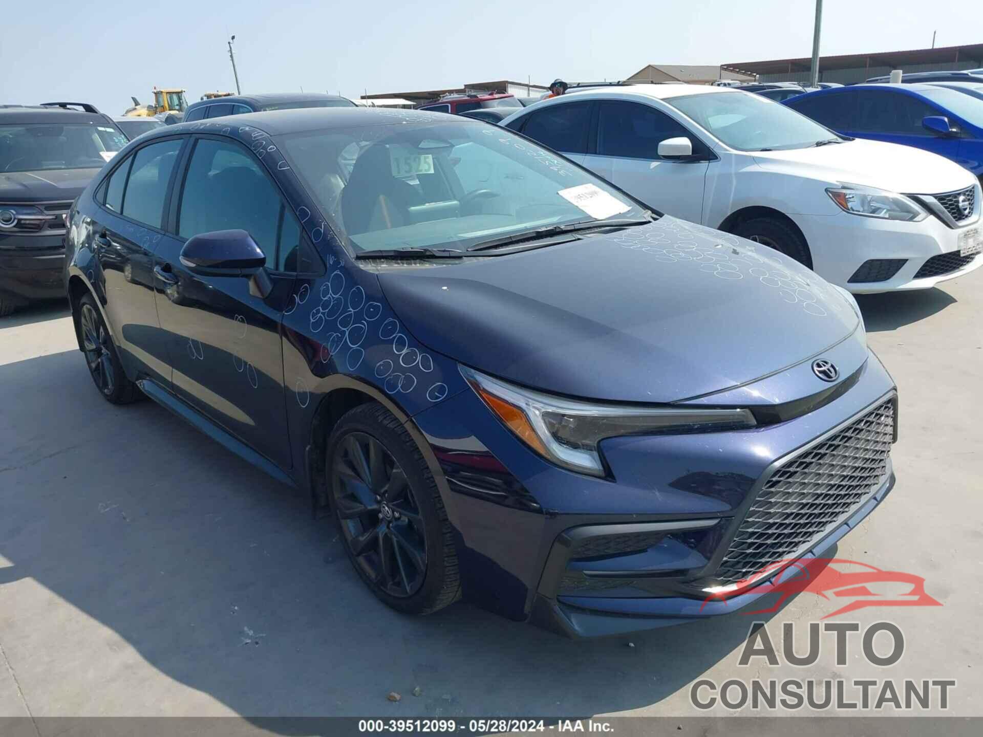TOYOTA COROLLA 2024 - 5YFS4MCE3RP177351