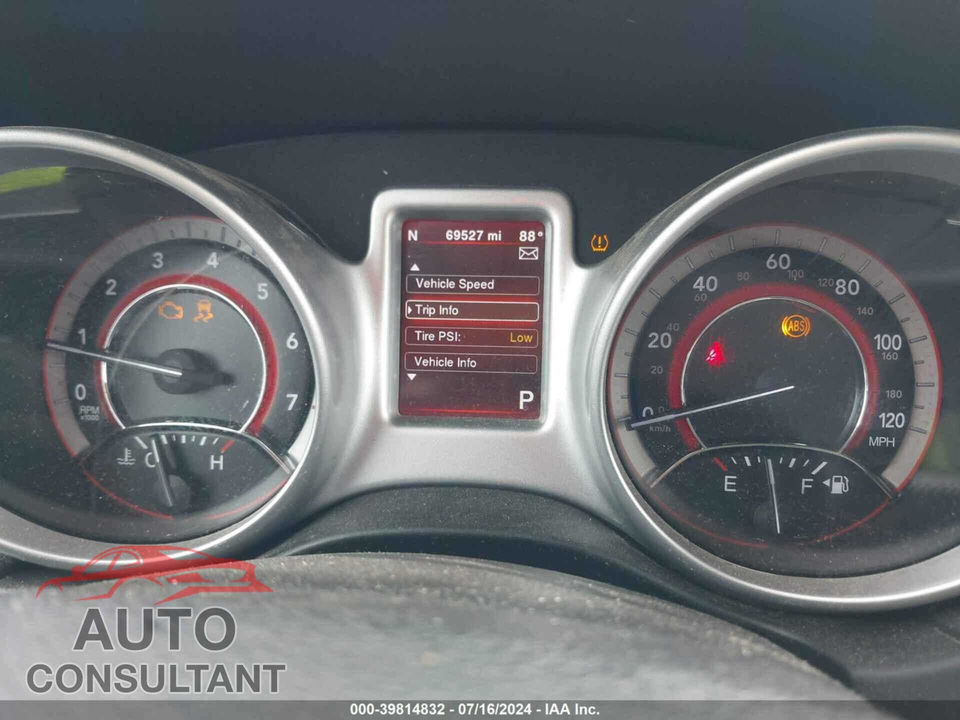 DODGE JOURNEY 2017 - 3C4PDCAB2HT568463