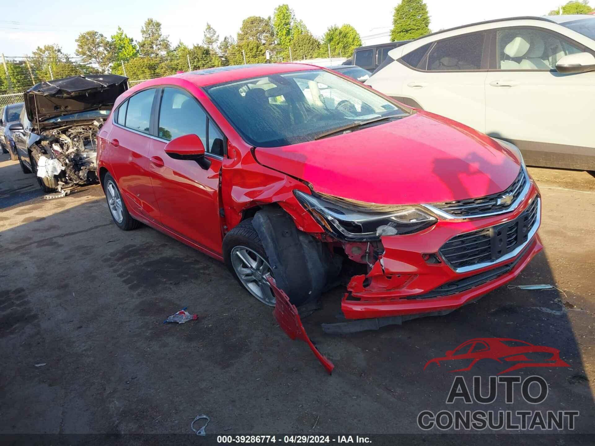 CHEVROLET CRUZE 2017 - 3G1BE6SM4HS561831