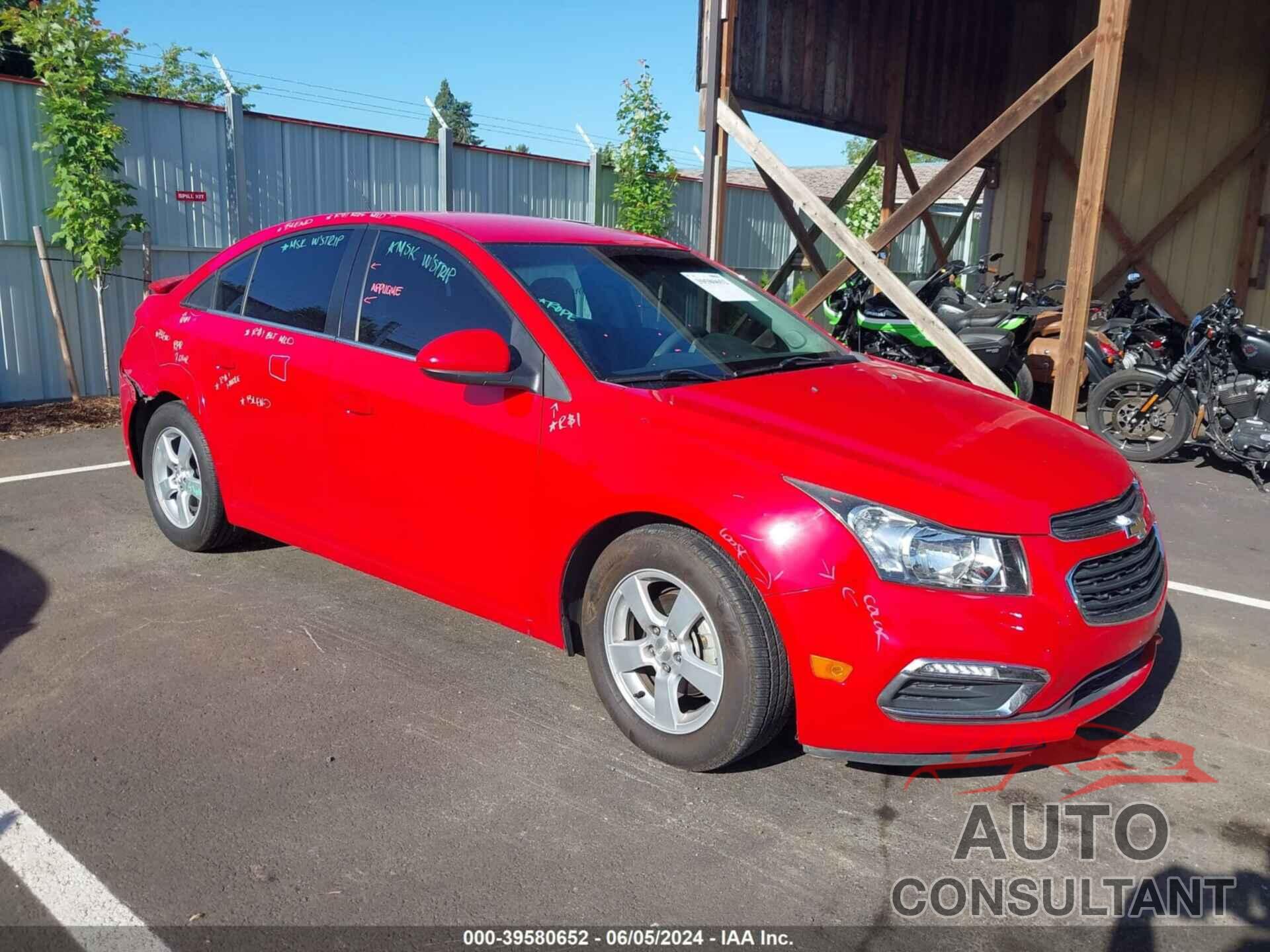 CHEVROLET CRUZE LIMITED 2016 - 1G1PE5SB9G7161940