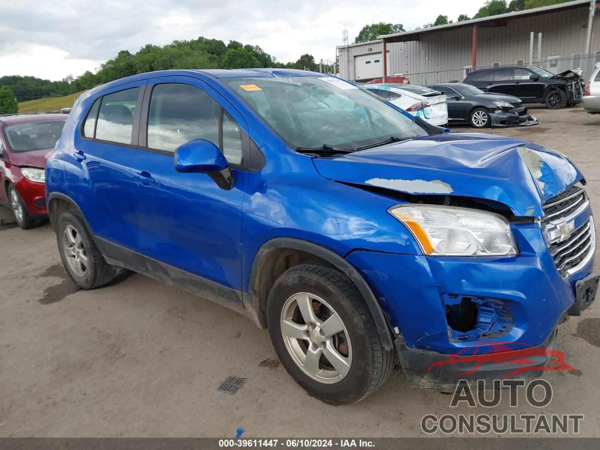 CHEVROLET TRAX 2016 - KL7CJNSB3GB573914