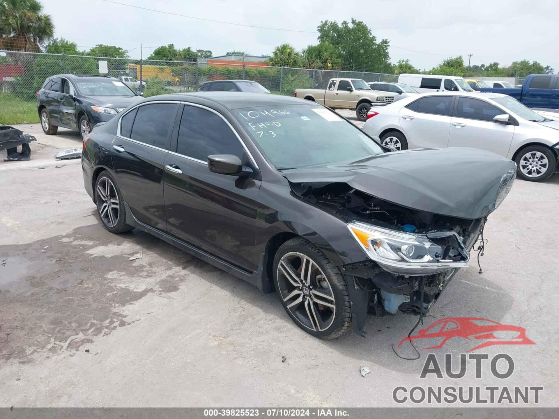 HONDA ACCORD 2017 - 1HGCR2F5XHA031295