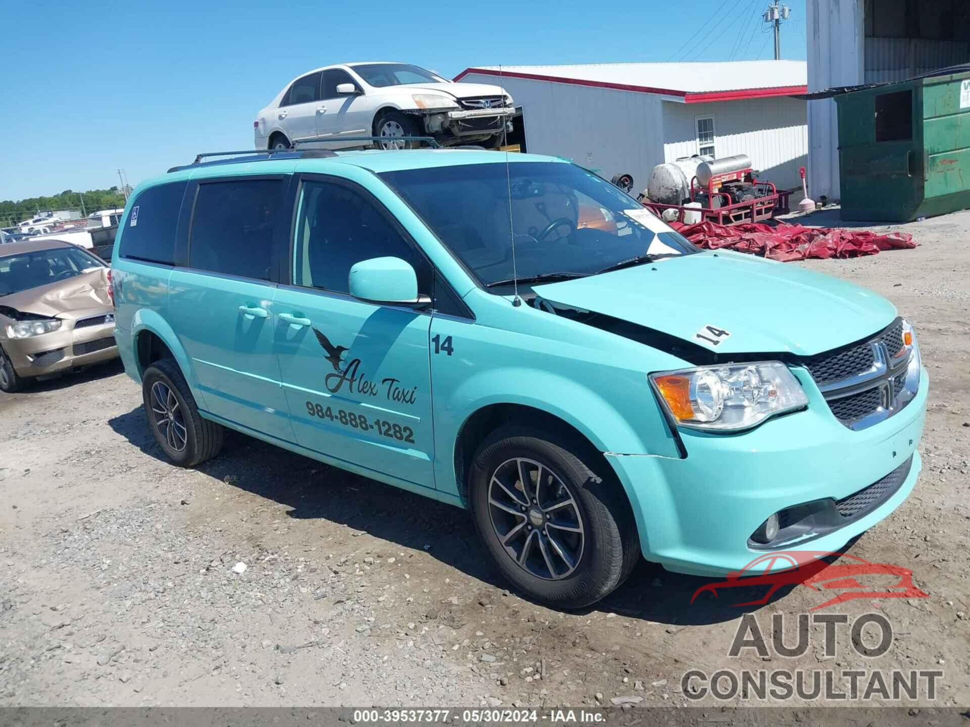 DODGE GRAND CARAVAN 2017 - 2C4RDGCG7HR717266