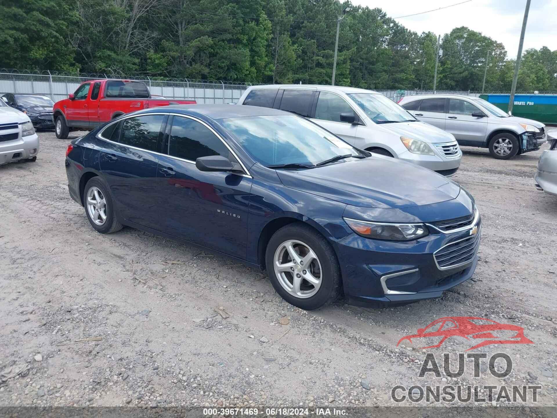 CHEVROLET MALIBU 2017 - 1G1ZB5ST1HF267493