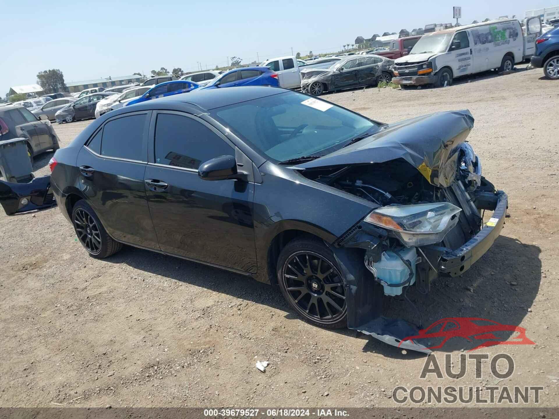 TOYOTA COROLLA 2016 - 5YFBURHE4GP511650