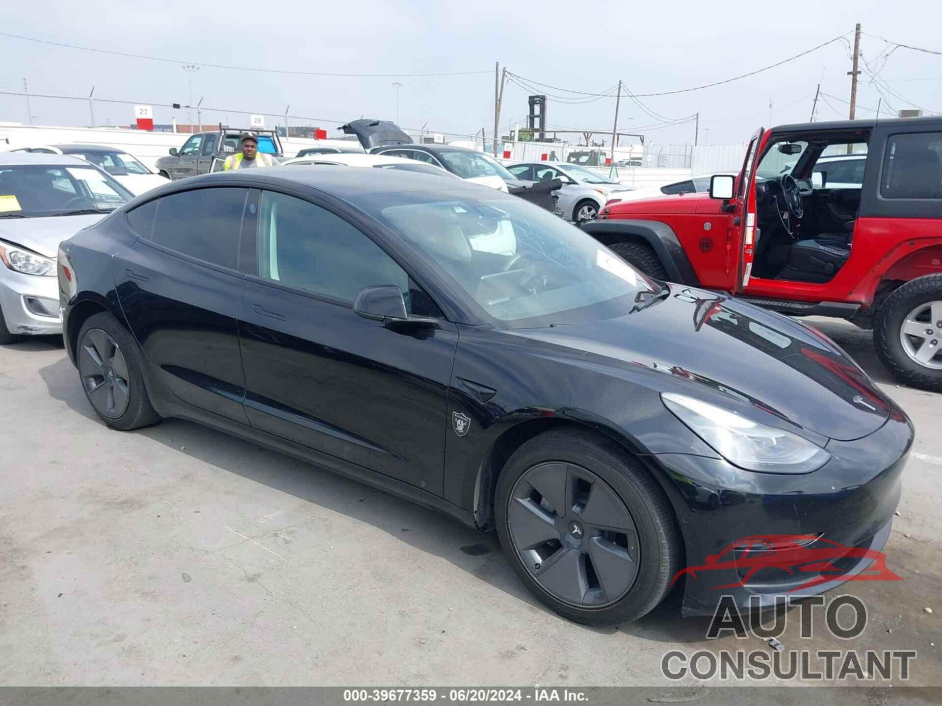 TESLA MODEL 3 2022 - 5YJ3E1EA7NF107934