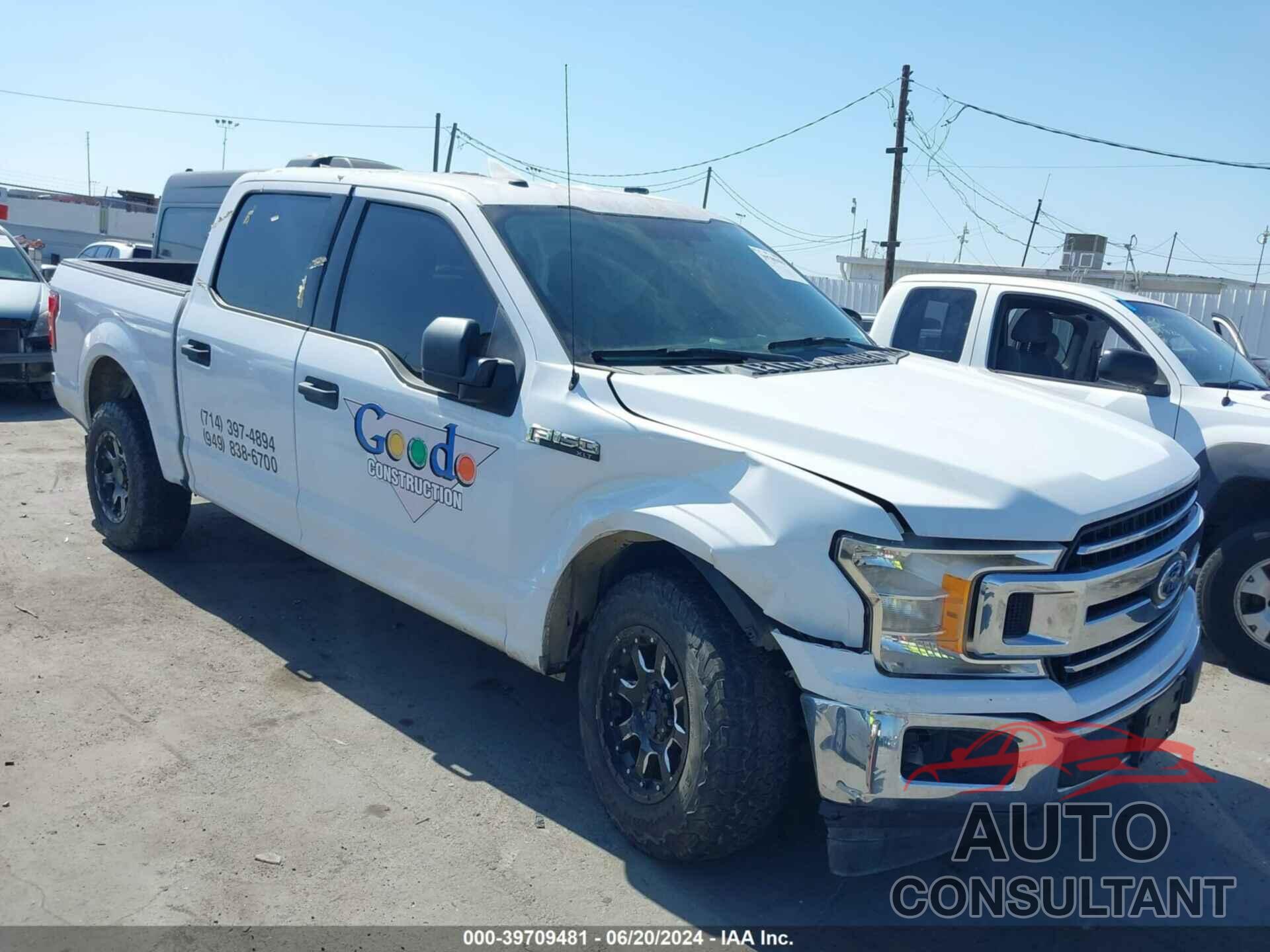 FORD F-150 2018 - 1FTEW1CB9JKD37389