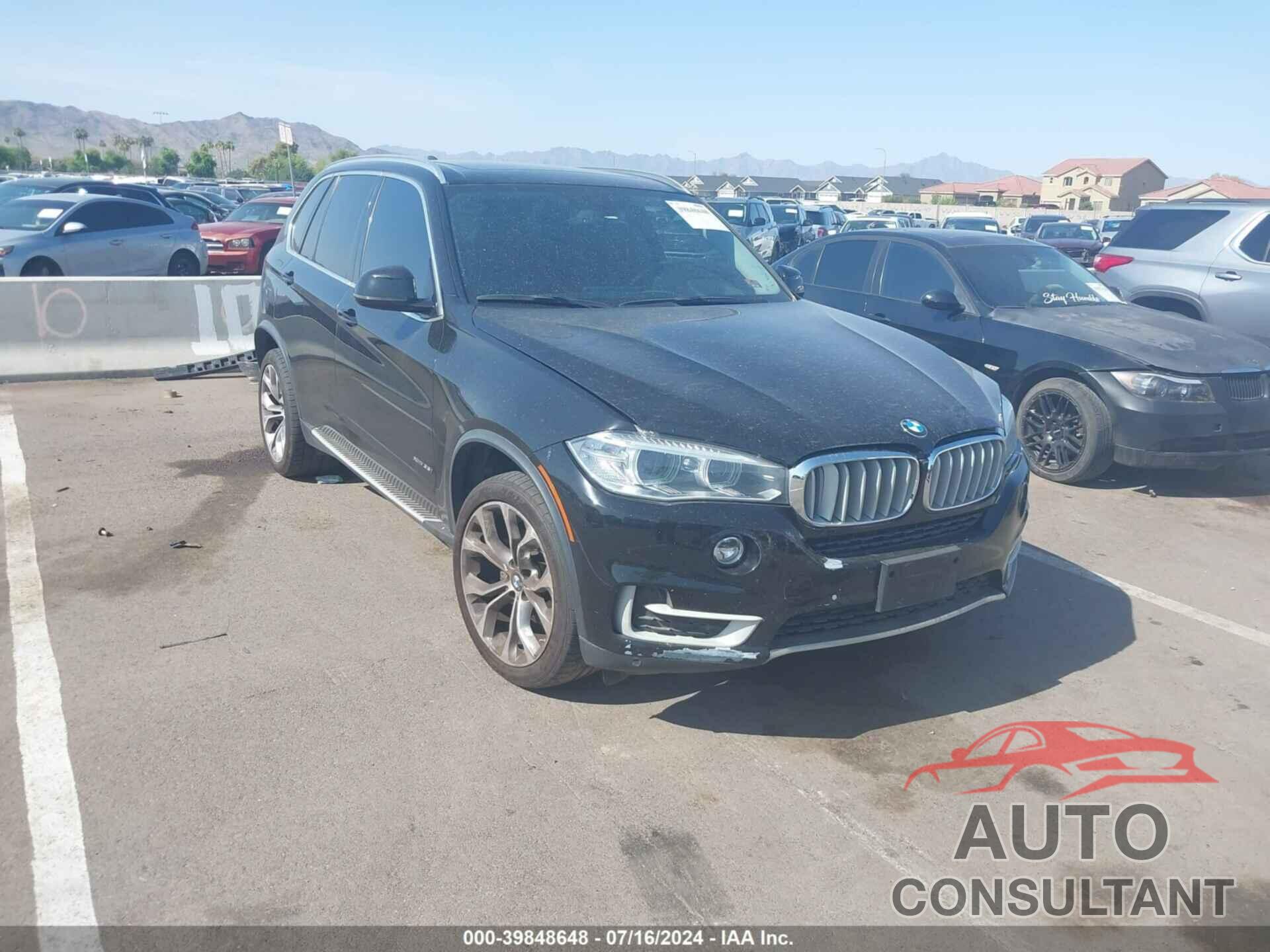 BMW X5 2016 - 5UXKR0C56G0P34639