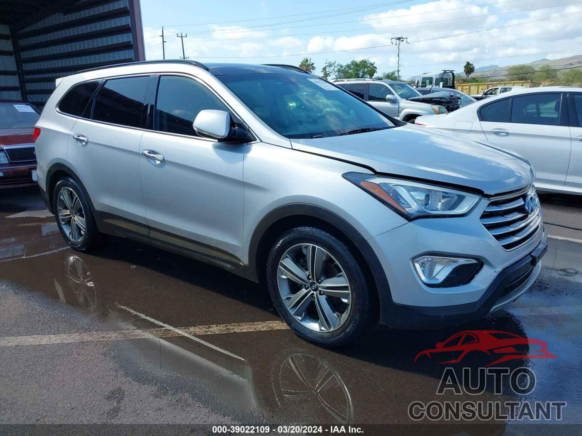 HYUNDAI SANTA FE 2016 - KM8SR4HF2GU149958