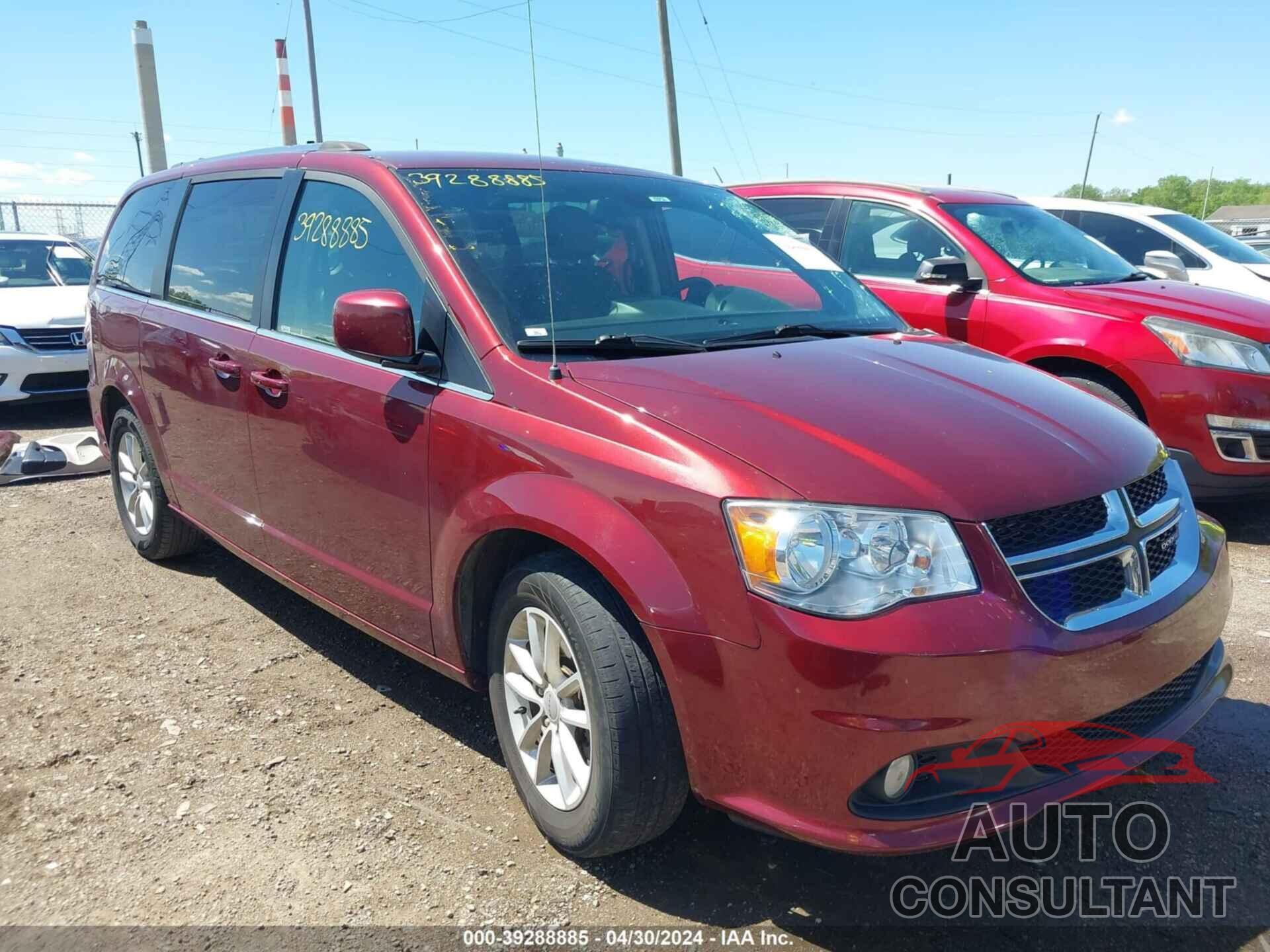 DODGE GRAND CARAVAN 2019 - 2C4RDGCG4KR580486