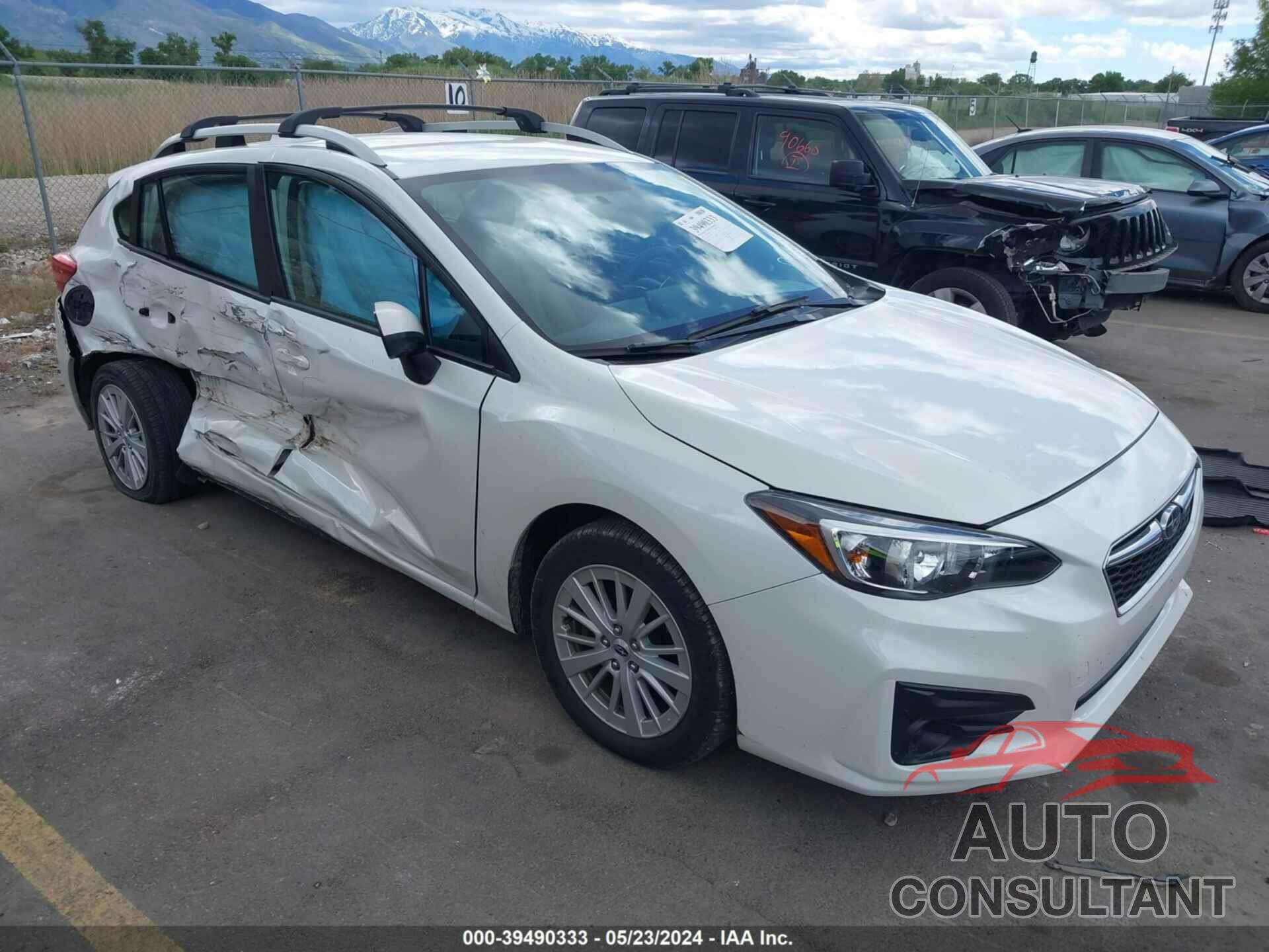 SUBARU IMPREZA 2018 - 4S3GTAB62J3719473