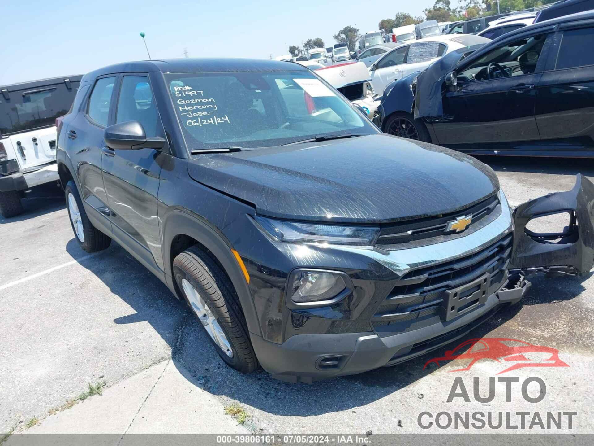 CHEVROLET TRAILBLAZER 2023 - KL79MMS24PB173792