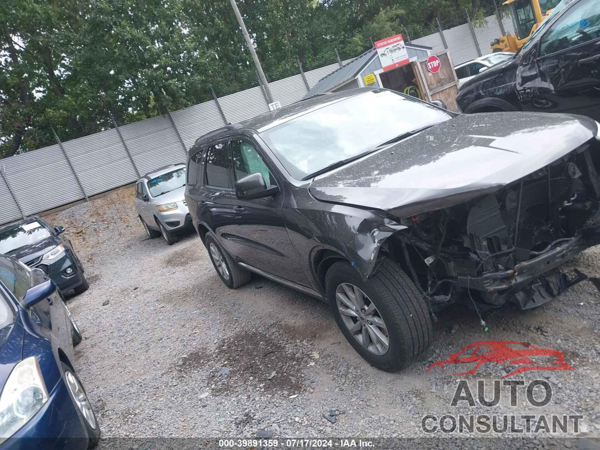 DODGE DURANGO 2020 - 1C4RDJAG4LC325184