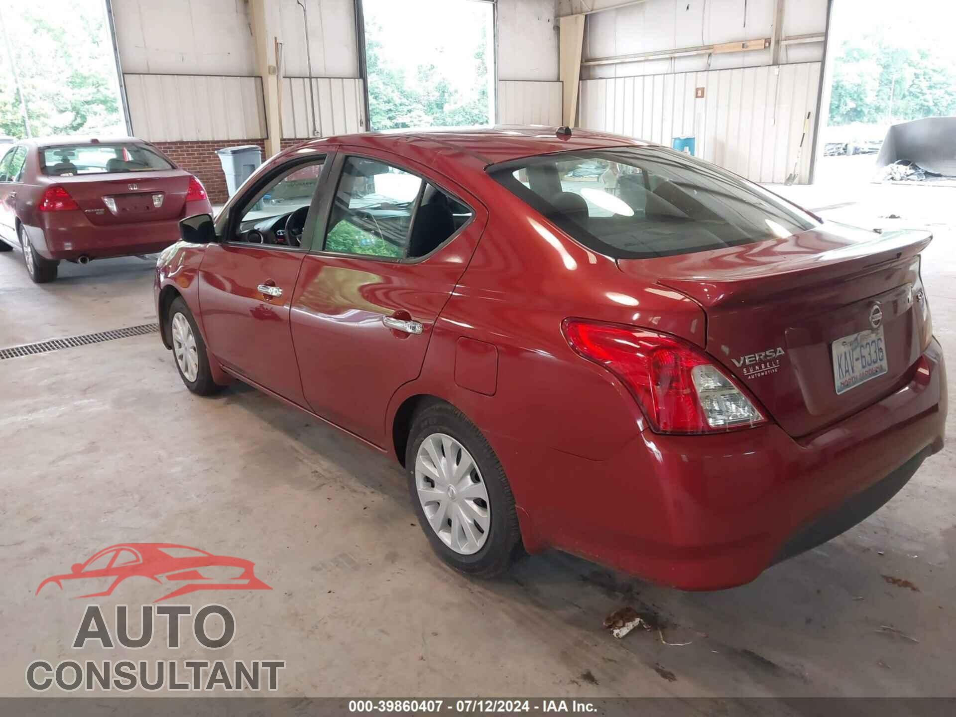 NISSAN VERSA 2019 - 3N1CN7AP3KL818835