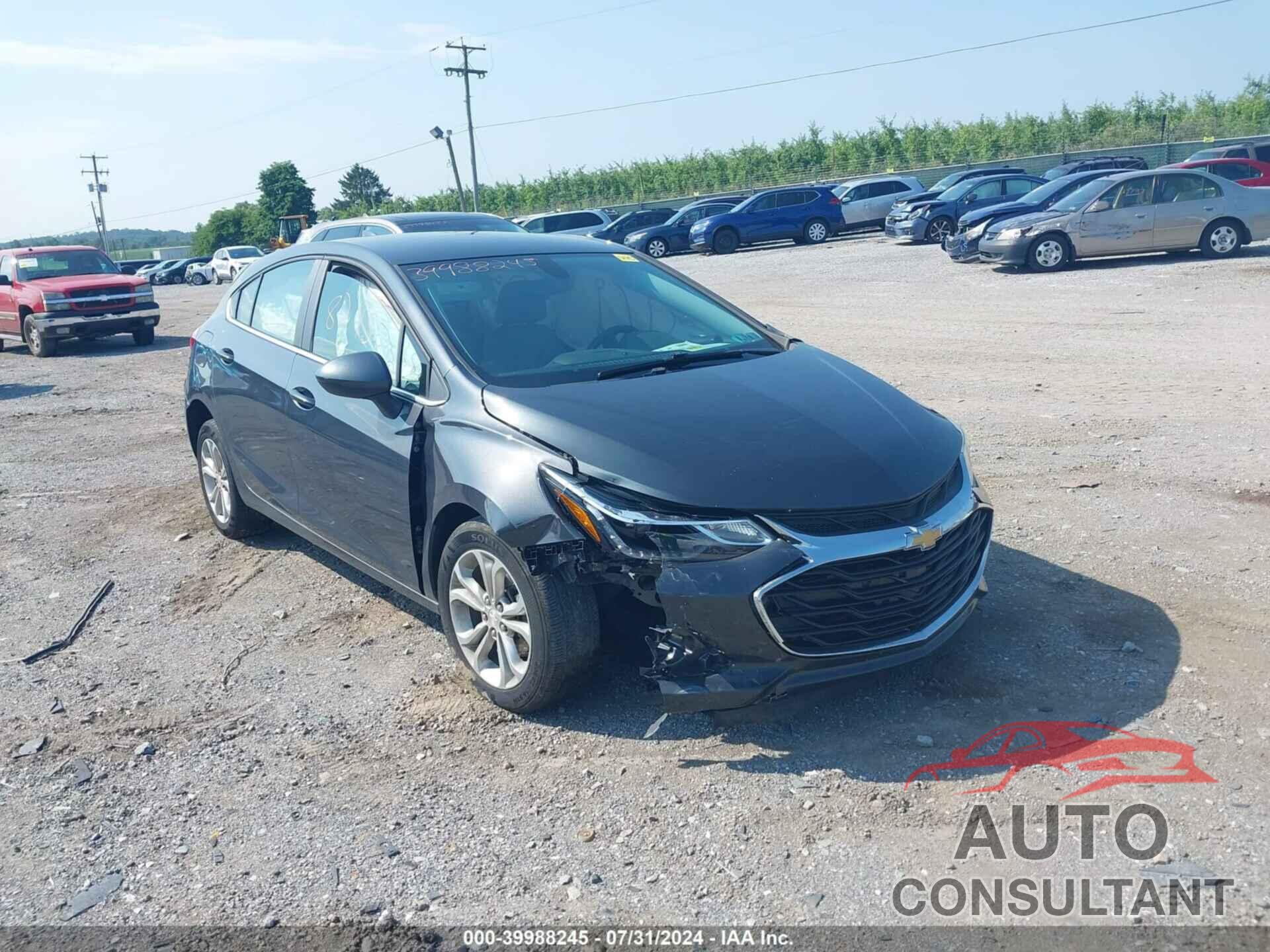 CHEVROLET CRUZE 2019 - 3G1BE6SM2KS599436