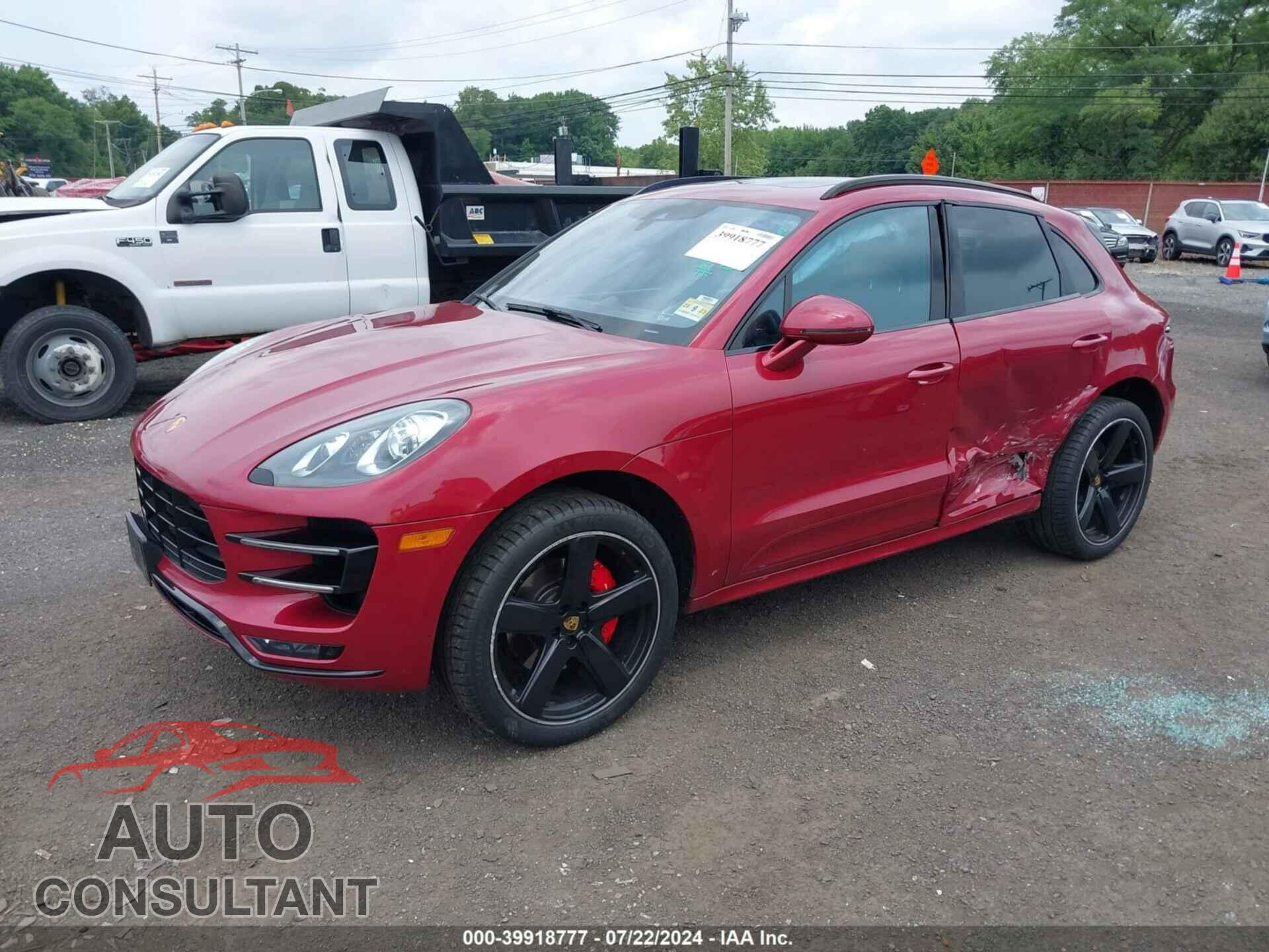 PORSCHE MACAN 2016 - WP1AF2A59GLB91725