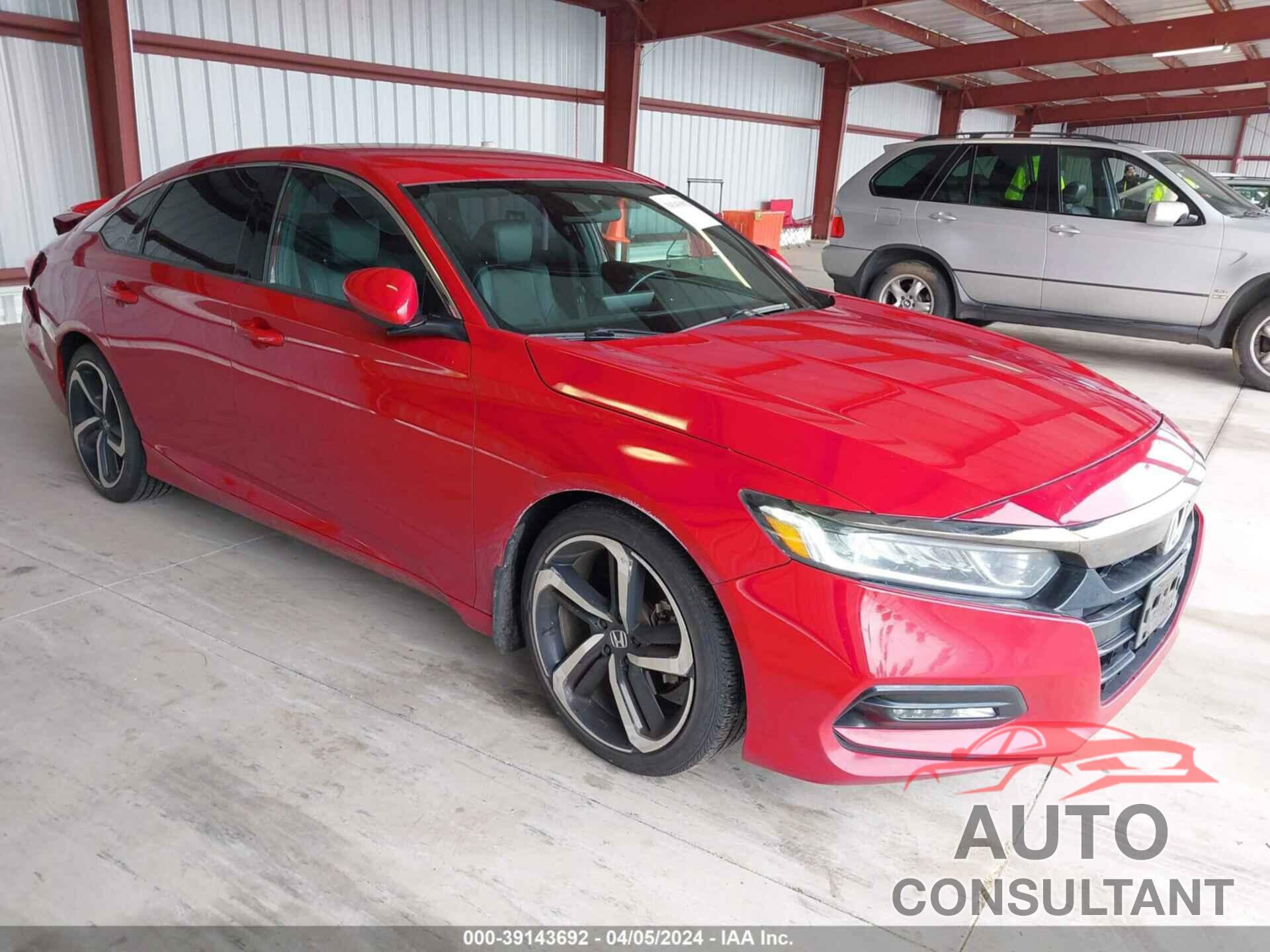 HONDA ACCORD 2018 - 1HGCV1F36JA260857