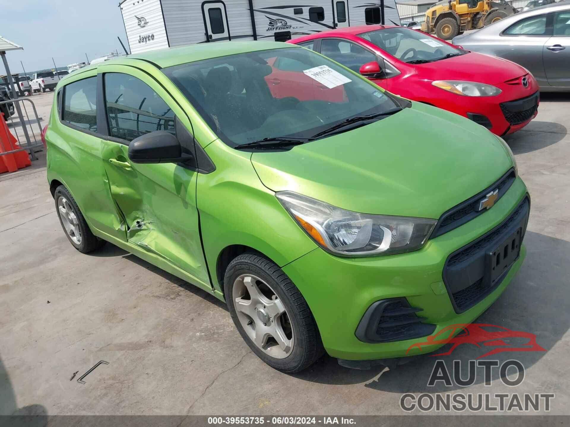 CHEVROLET SPARK 2016 - KL8CB6SA2GC568512