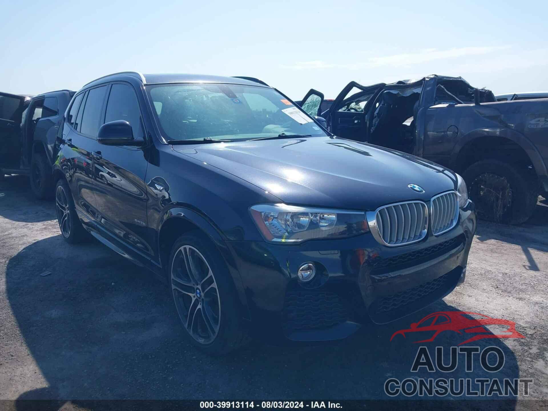 BMW X3 2017 - 5UXWZ7C51H0T43989