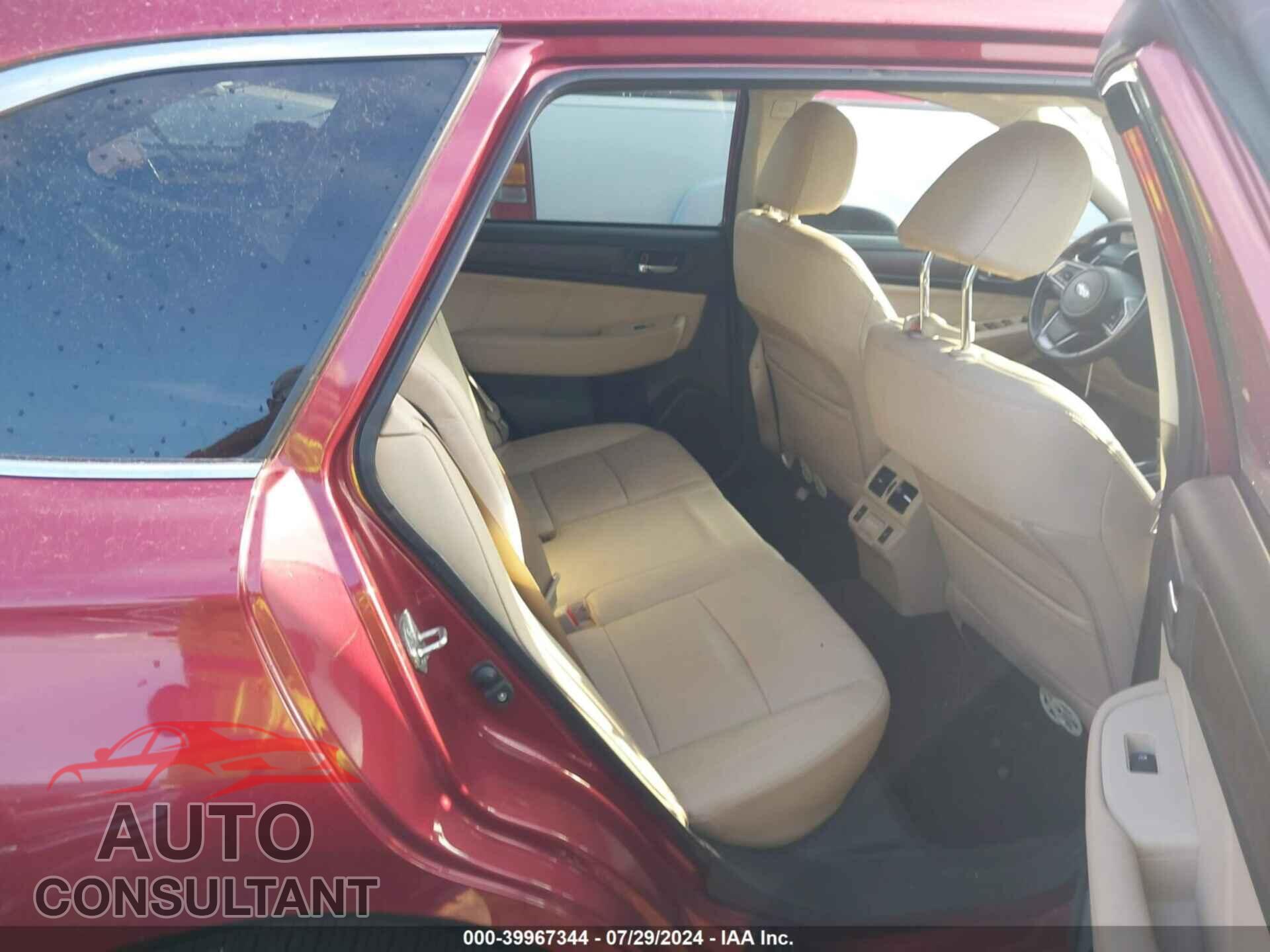 SUBARU OUTBACK 2018 - 4S4BSANC2J3248564