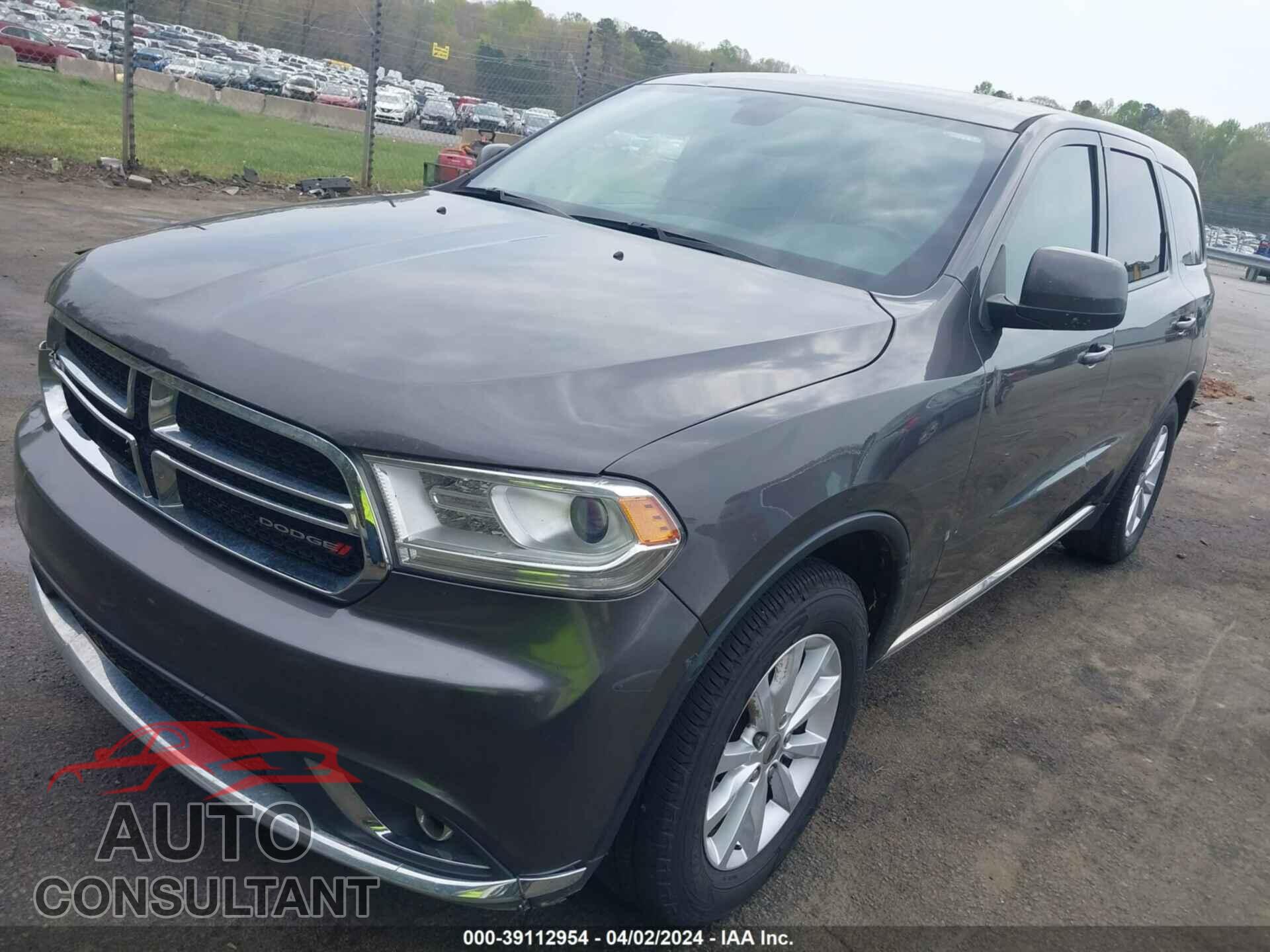 DODGE DURANGO 2019 - 1C4RDHAG9KC550109