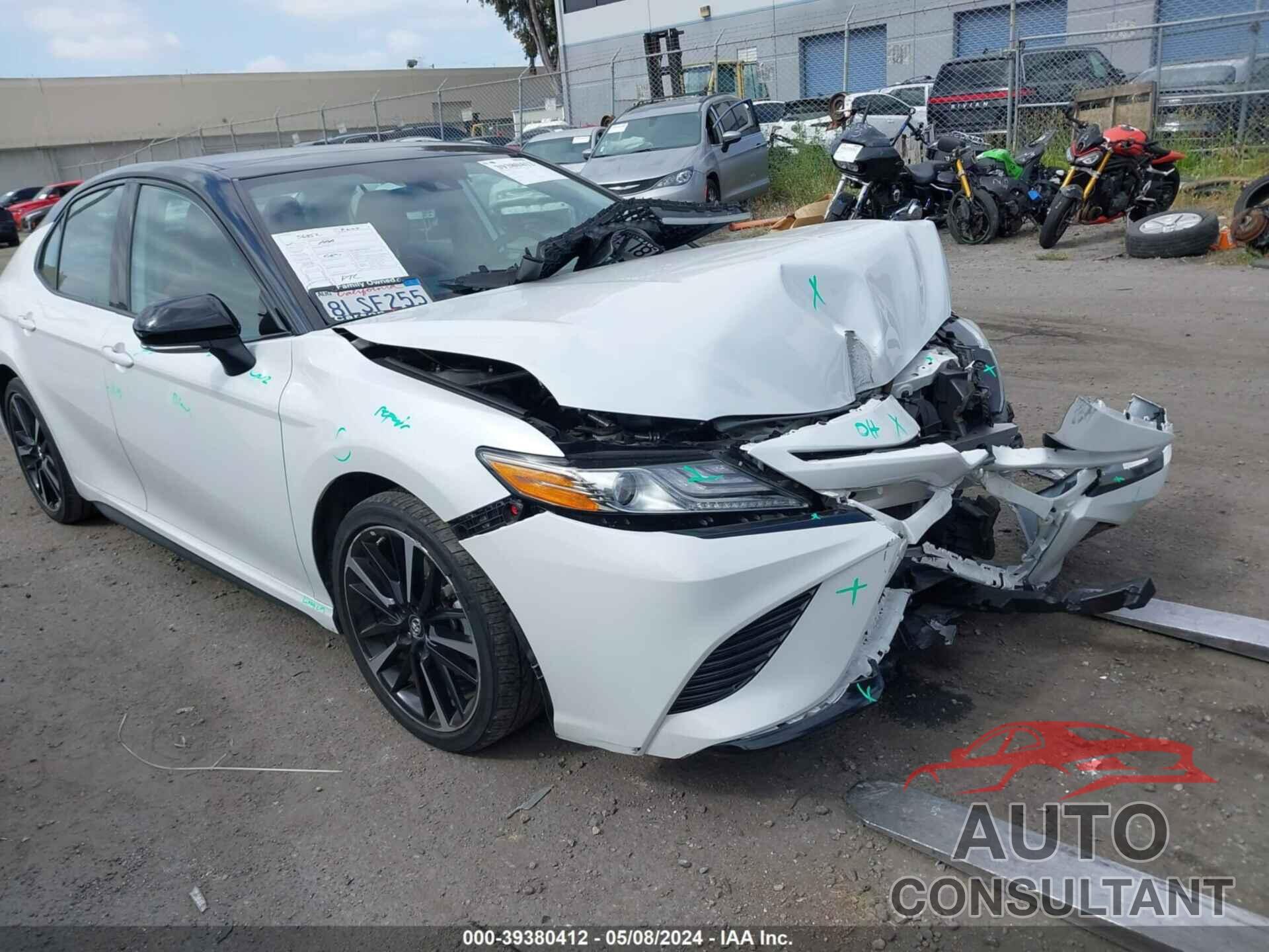 TOYOTA CAMRY 2019 - 4T1B61HKXKU287910