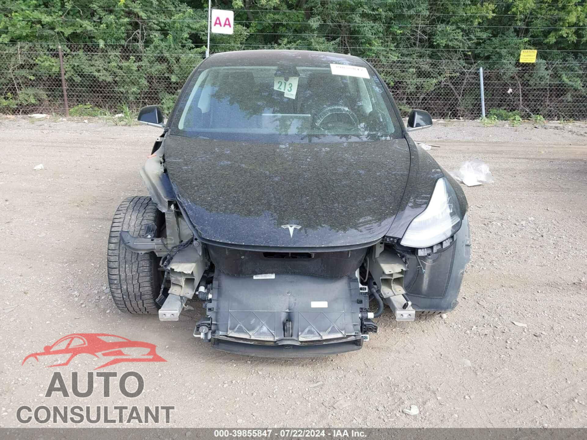 TESLA MODEL 3 2018 - 5YJ3E1EA2JF013972