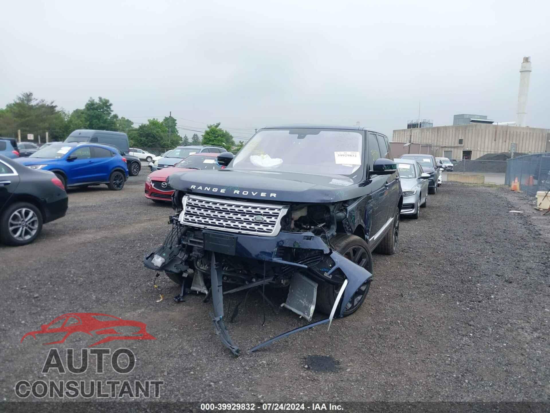 LAND ROVER RANGE ROVER 2015 - SALGS2TF8FA238761