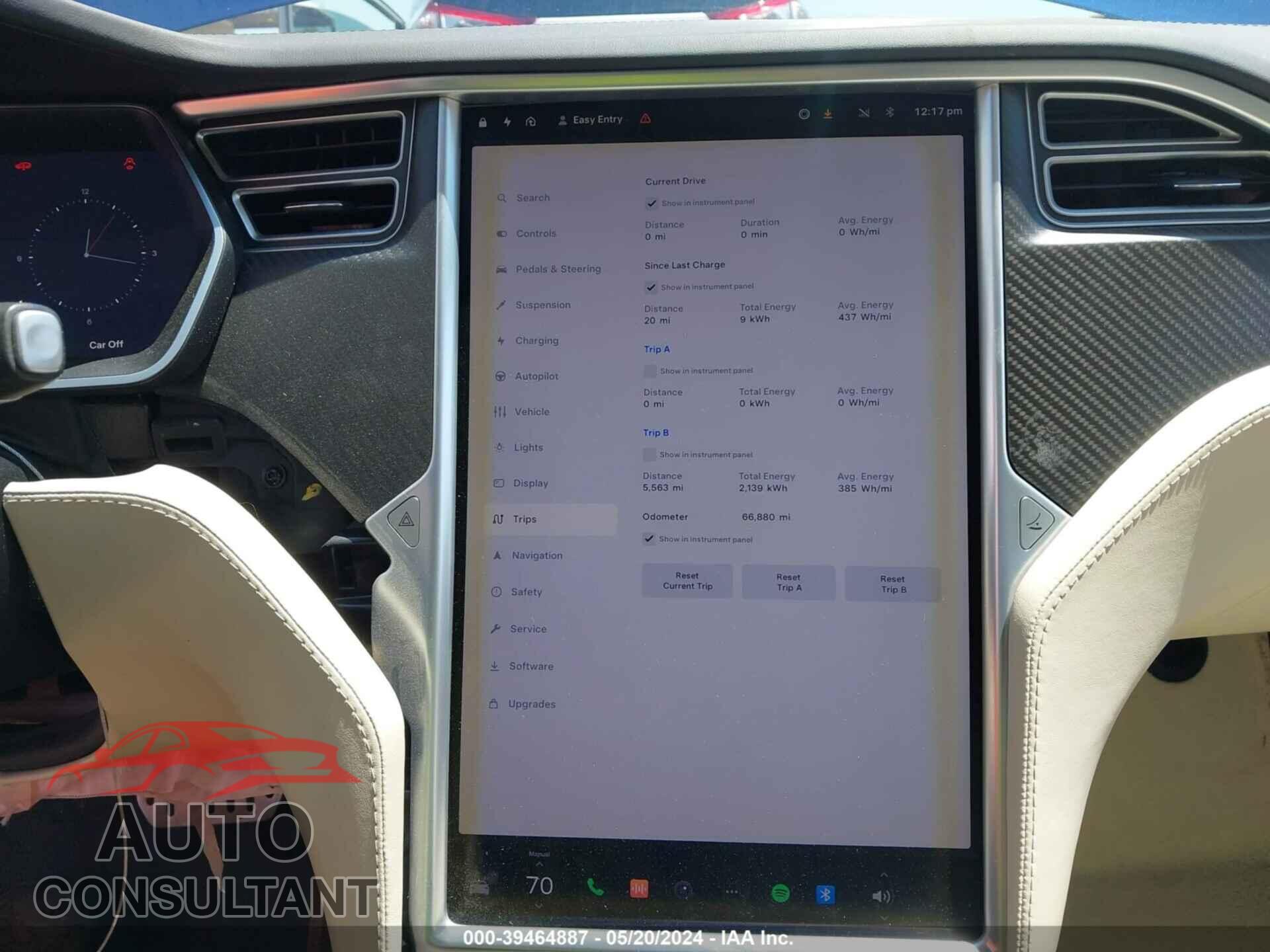 TESLA MODEL S 2018 - 5YJSA1E41JF245884