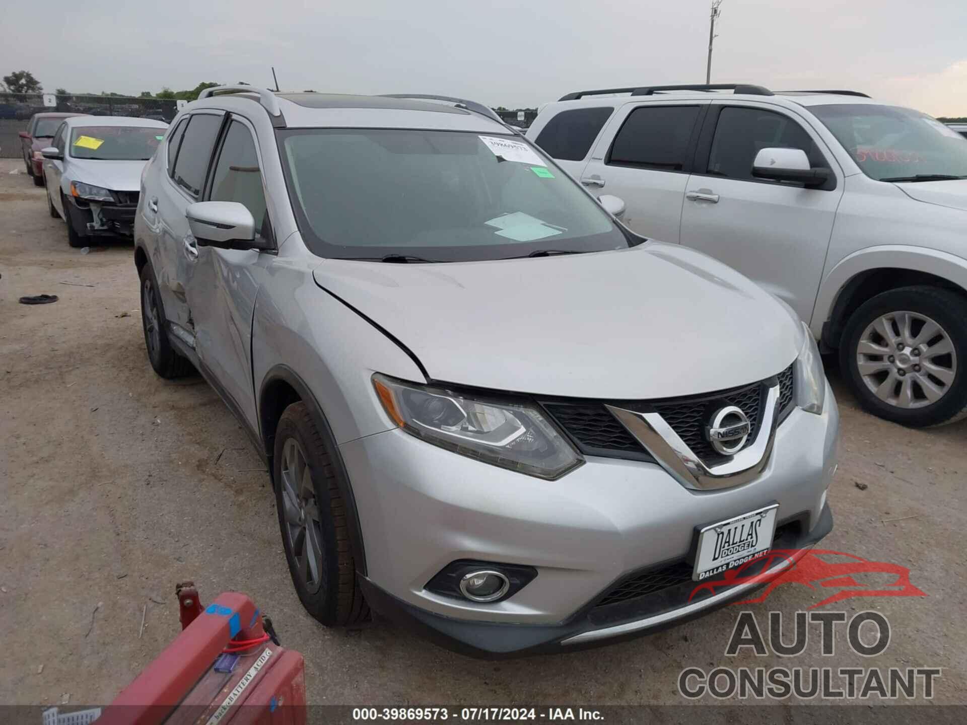 NISSAN ROGUE 2016 - 5N1AT2MT8GC745031