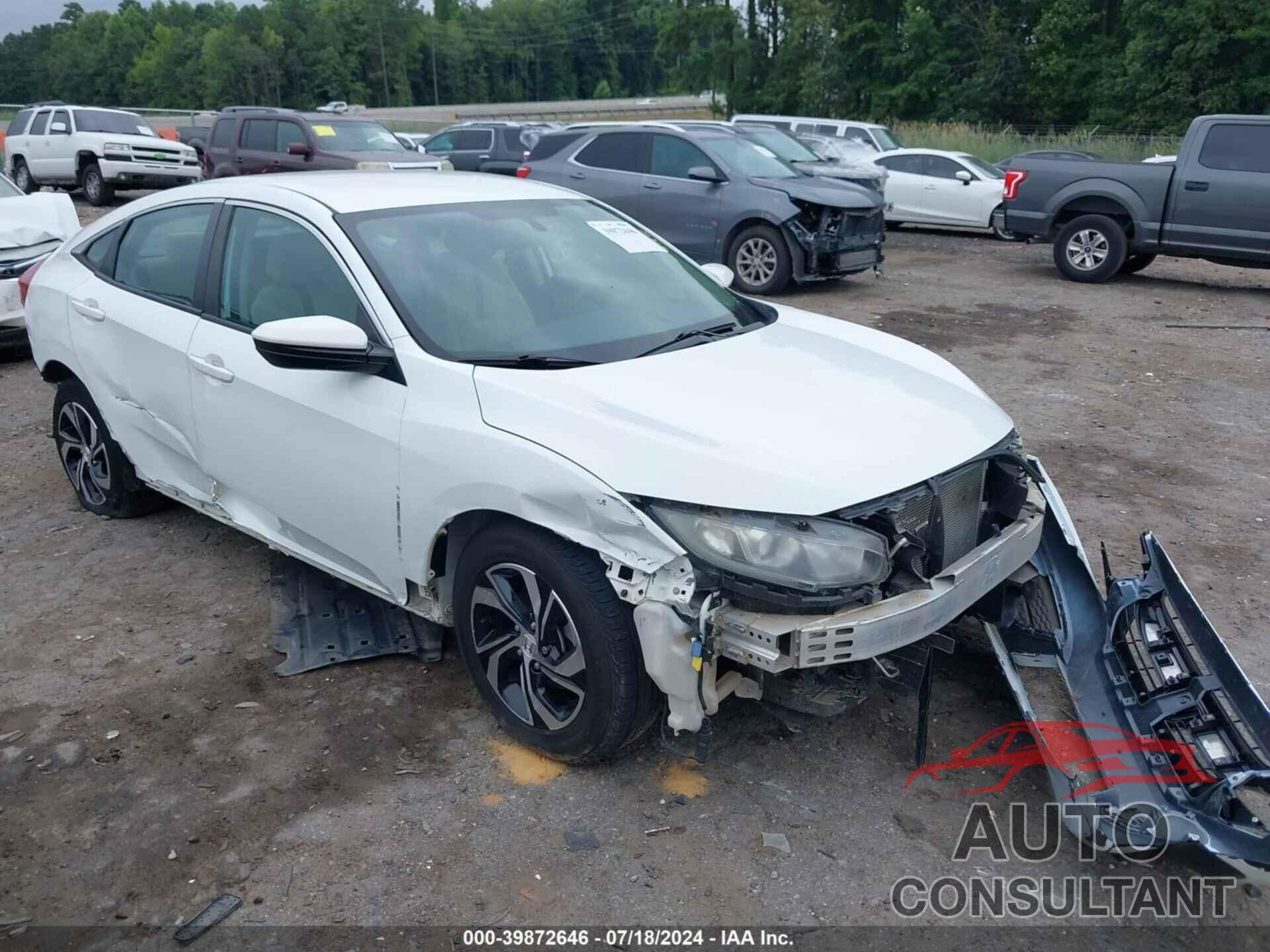 HONDA CIVIC 2016 - 19XFC2F52GE046382