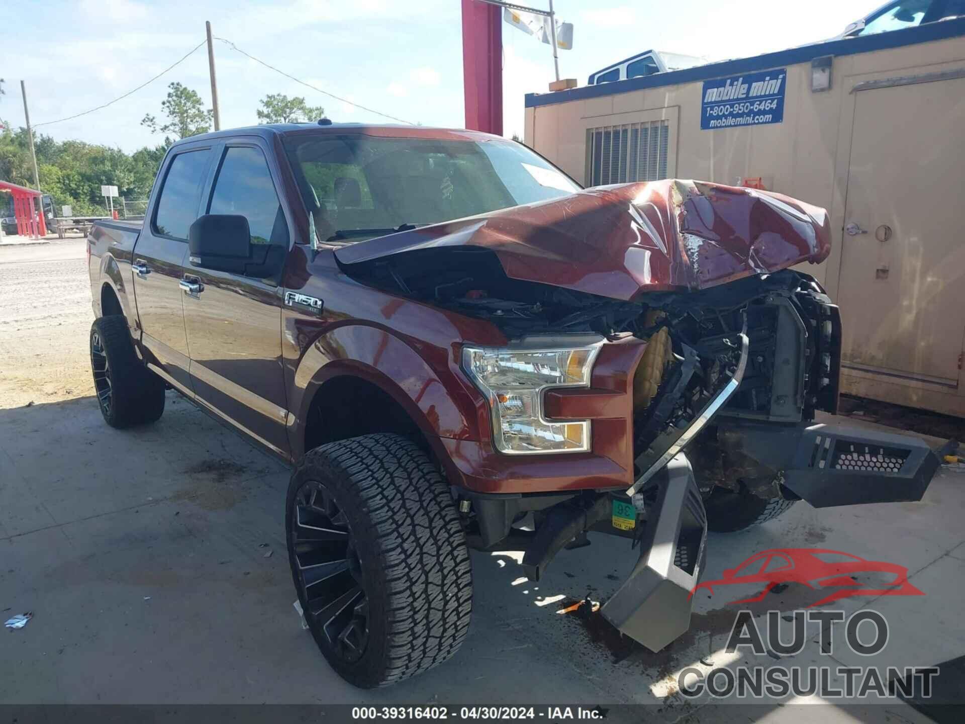 FORD F-150 2016 - 1FTEW1CF0GKD99842